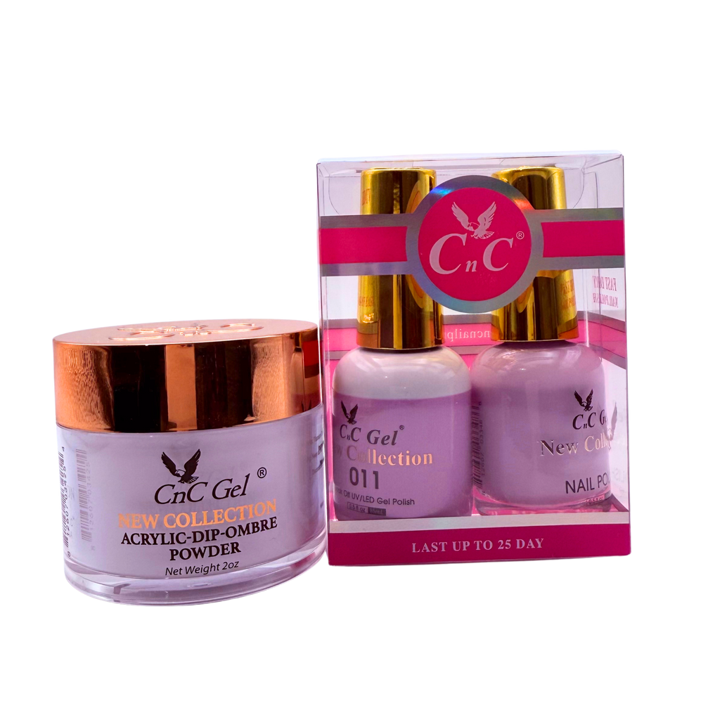 CnC Gel Color-011 New Collection 5-in-1 Gel, Nail Polish, Acrylic, Dip, Ombre