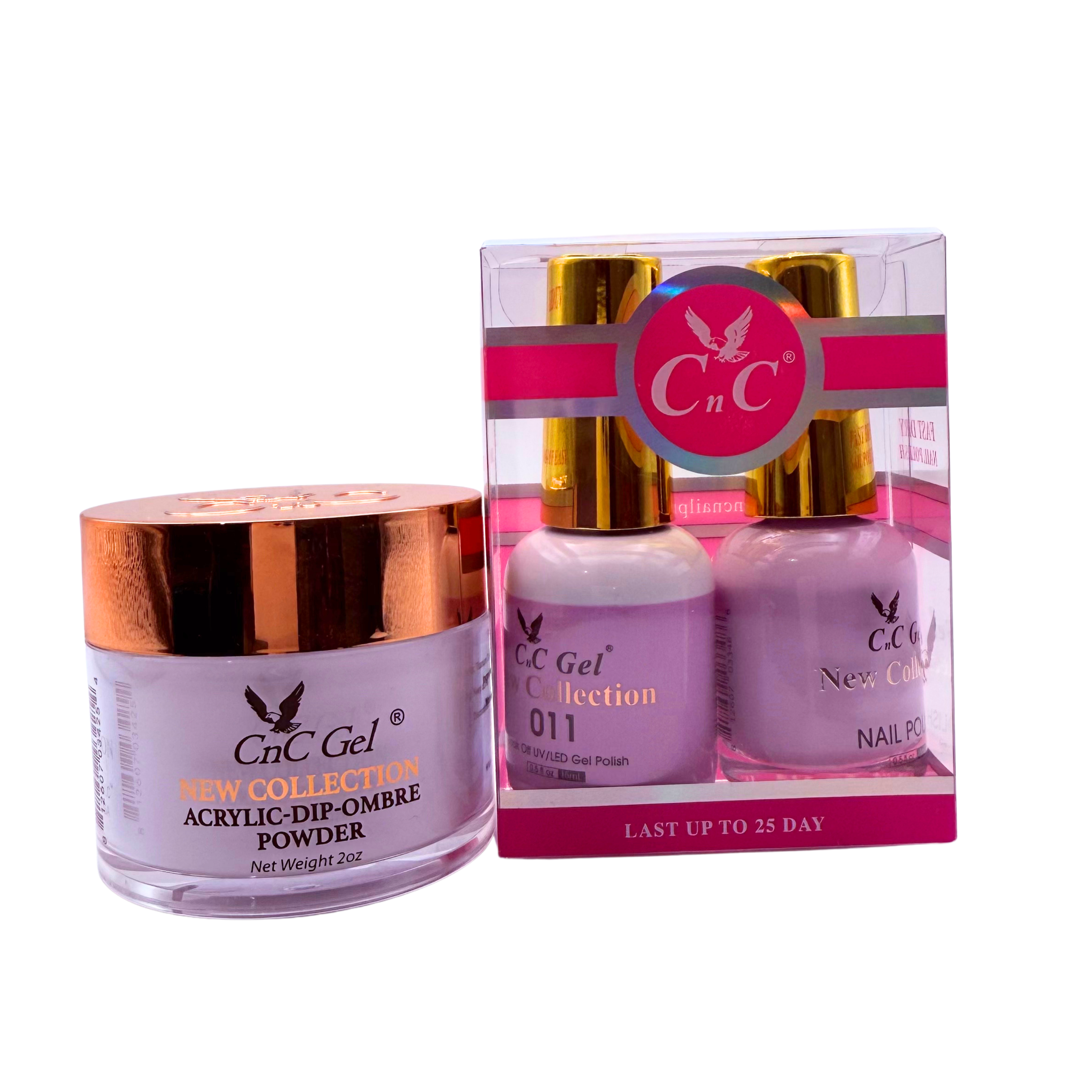 CnC Gel Color-011 New Collection 5-in-1 Gel, Nail Polish, Acrylic, Dip, Ombre