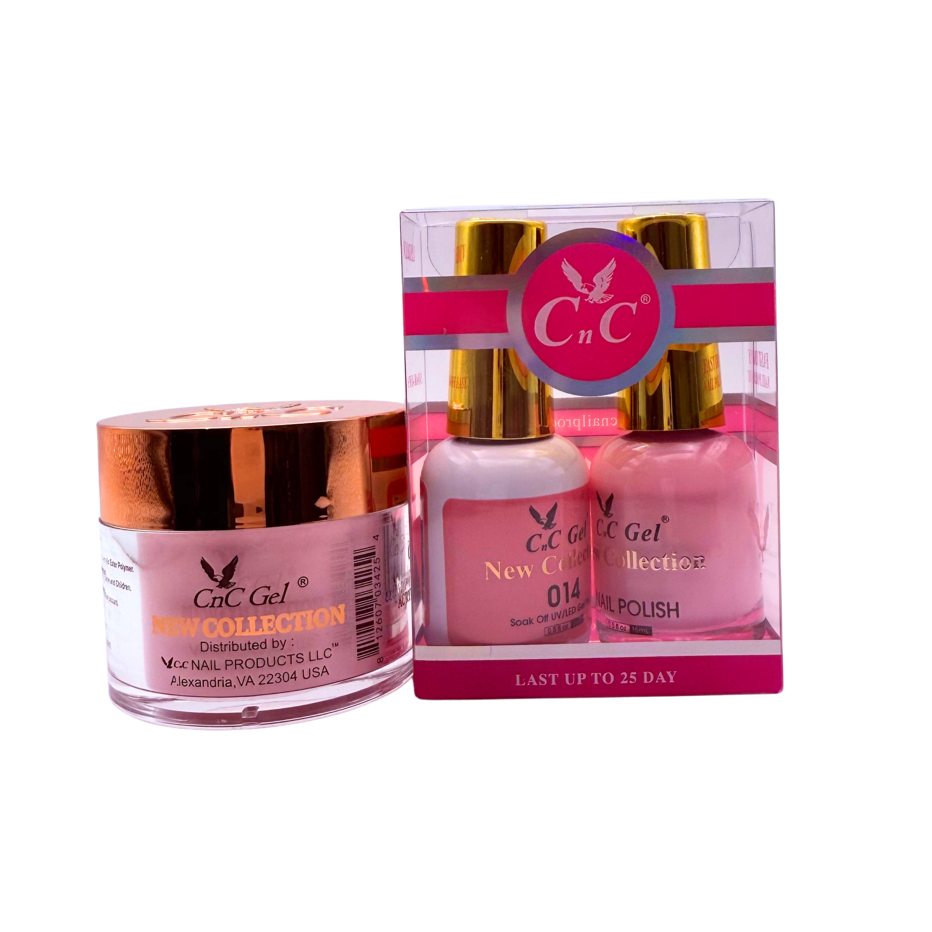 CnC Gel Color-014 New Collection 5-in-1 Gel, Nail Polish, Acrylic, Dip, Ombre