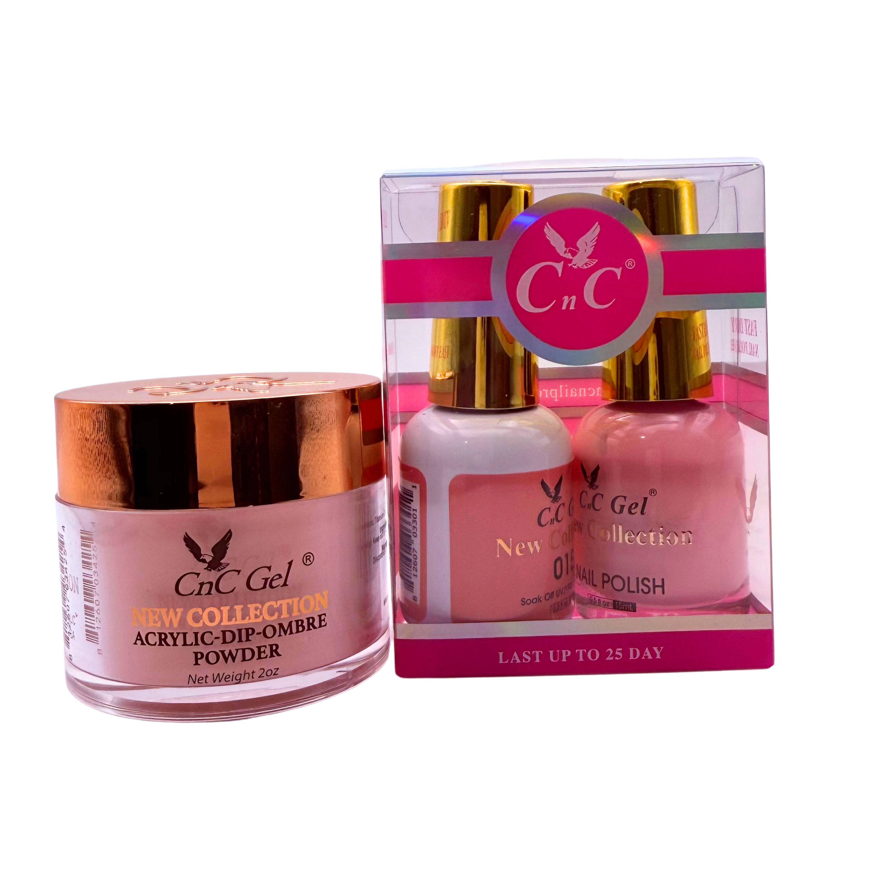 CnC Gel Color-015 New Collection 5-in-1 Gel, Nail Polish, Acrylic, Dip, Ombre
