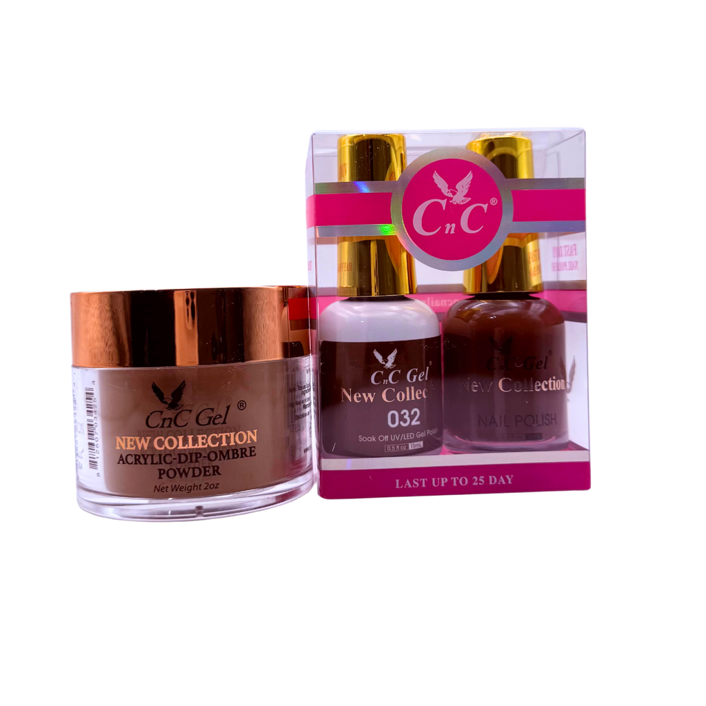 CnC Gel Color-032 New Collection 5-in-1 Gel, Nail Polish, Acrylic, Dip, Ombre