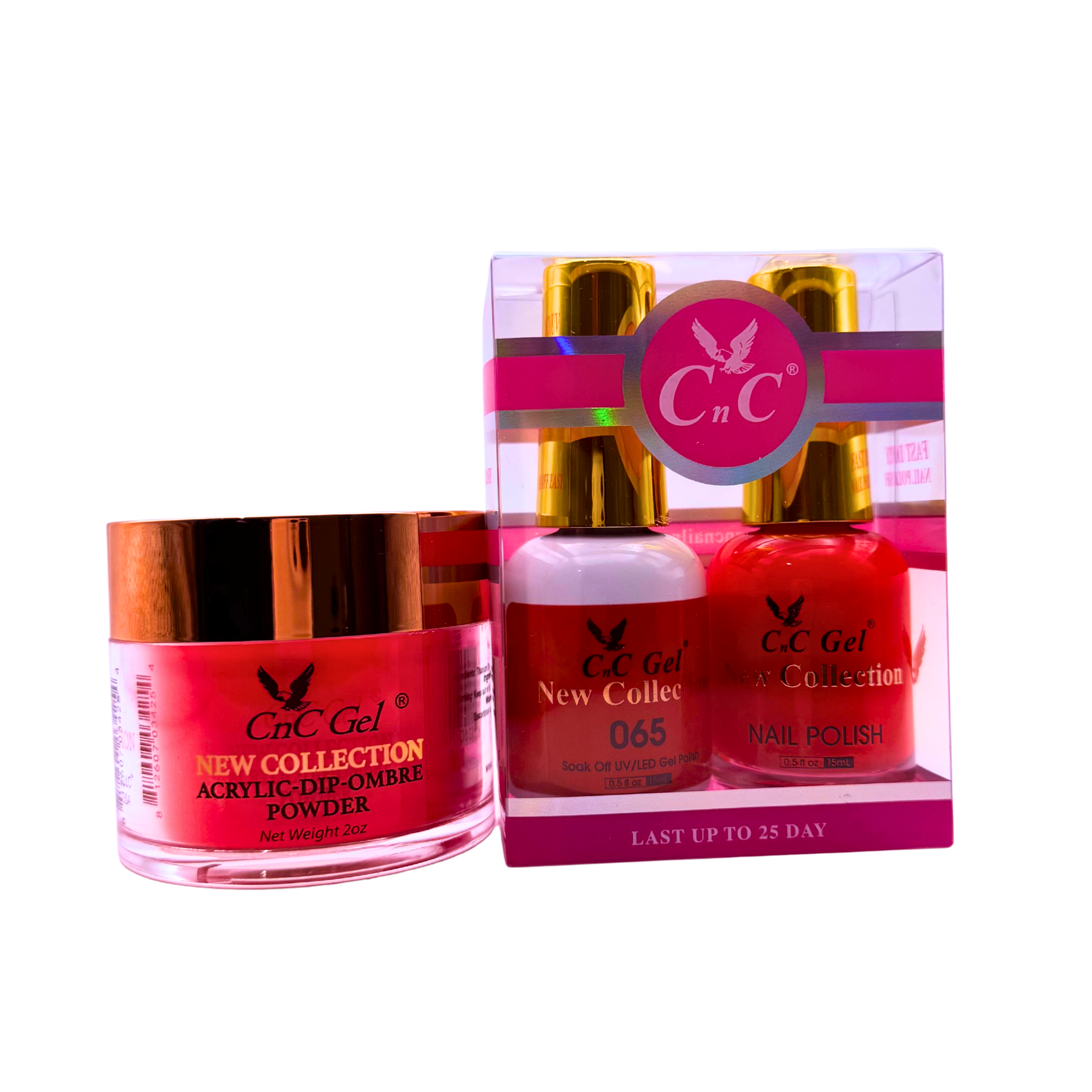 CnC Gel Color-065 New Collection 5-in-1 Gel, Nail Polish, Acrylic, Dip, Ombre