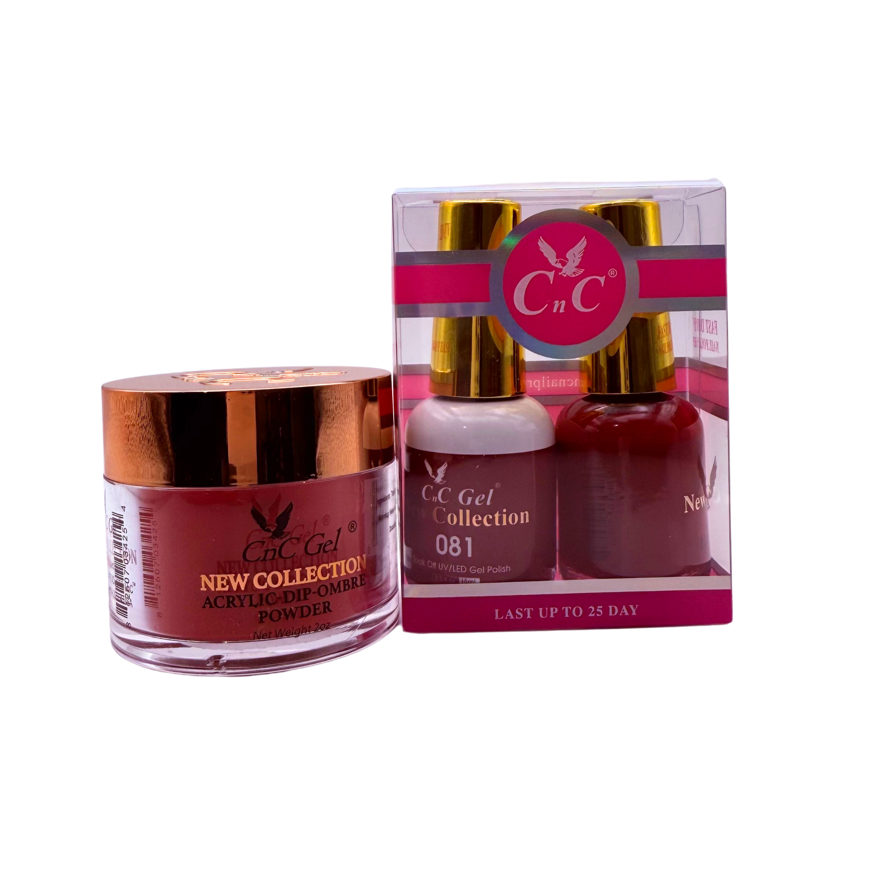 CnC Gel Color-081 New Collection 5-in-1 Gel, Nail Polish, Acrylic, Dip, Ombre