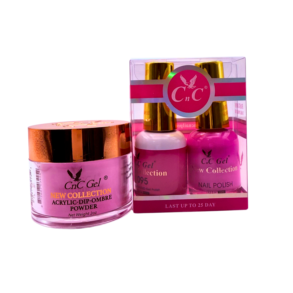 CnC Gel Color-095 New Collection 5-in-1 Gel, Nail Polish, Acrylic, Dip, Ombre
