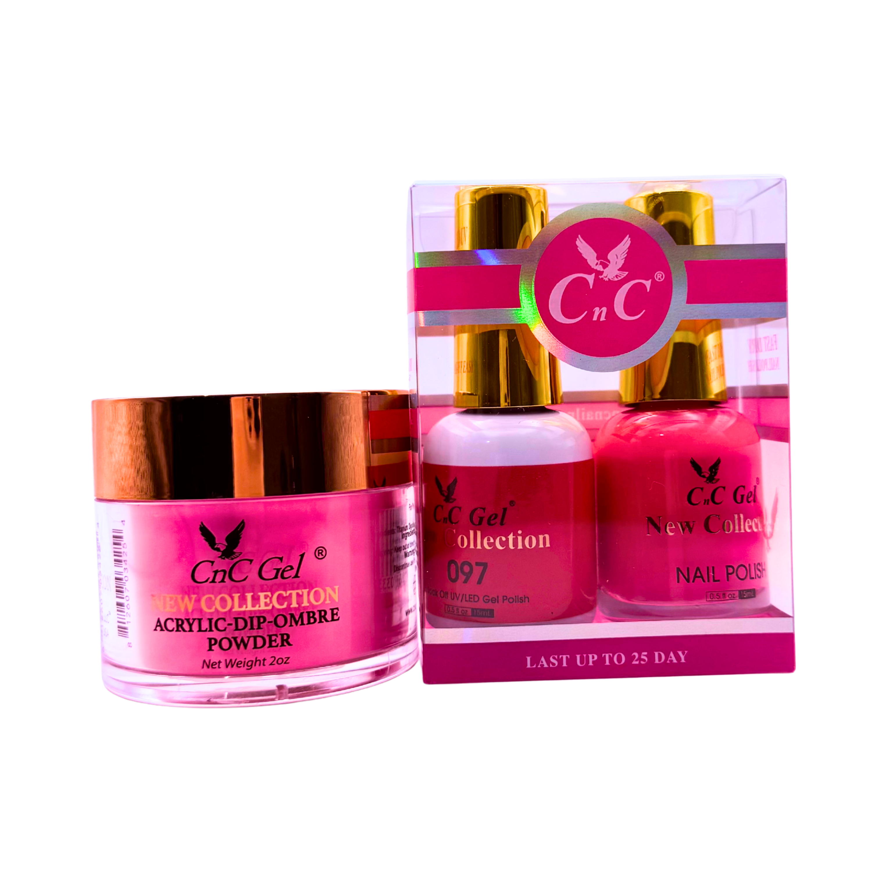 CnC Gel Color-097 New Collection 5-in-1 Gel, Nail Polish, Acrylic, Dip, Ombre
