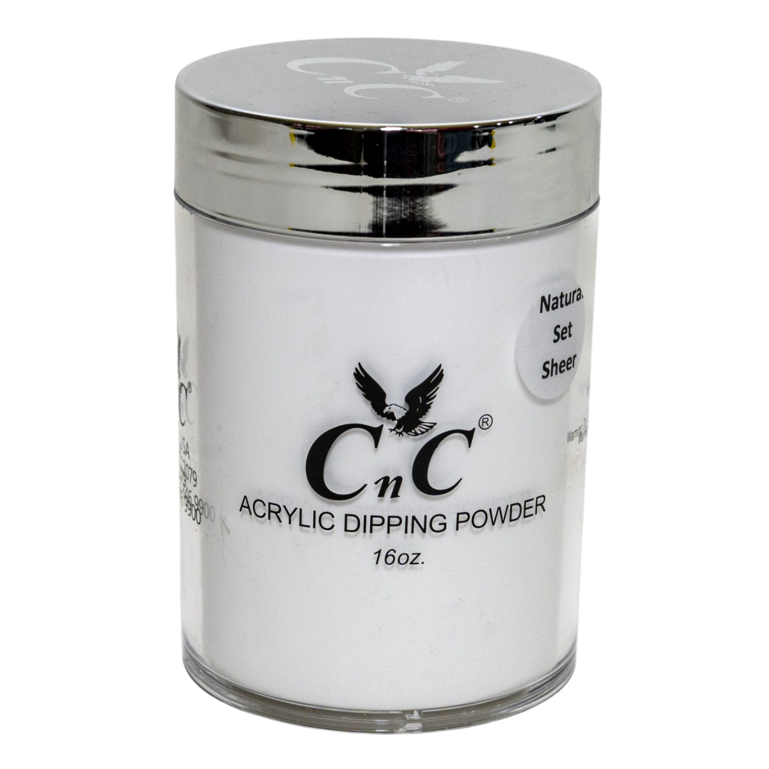 CnC Acrylic Dipping Powder 16oz – Natural Set Sheer