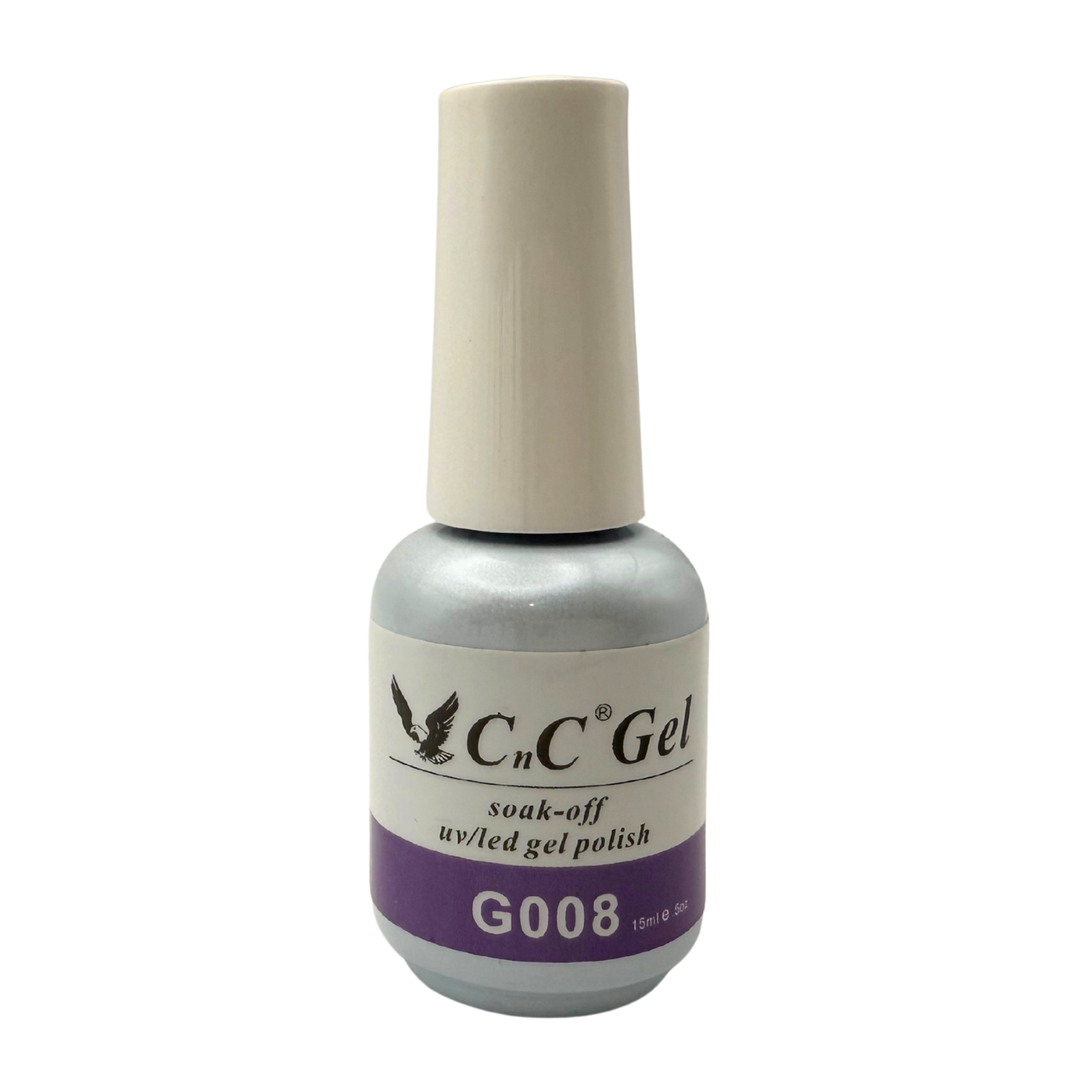 CnC Gel Polish – G008 Lavender Bloom | 15ml Soak-Off UV/LED
