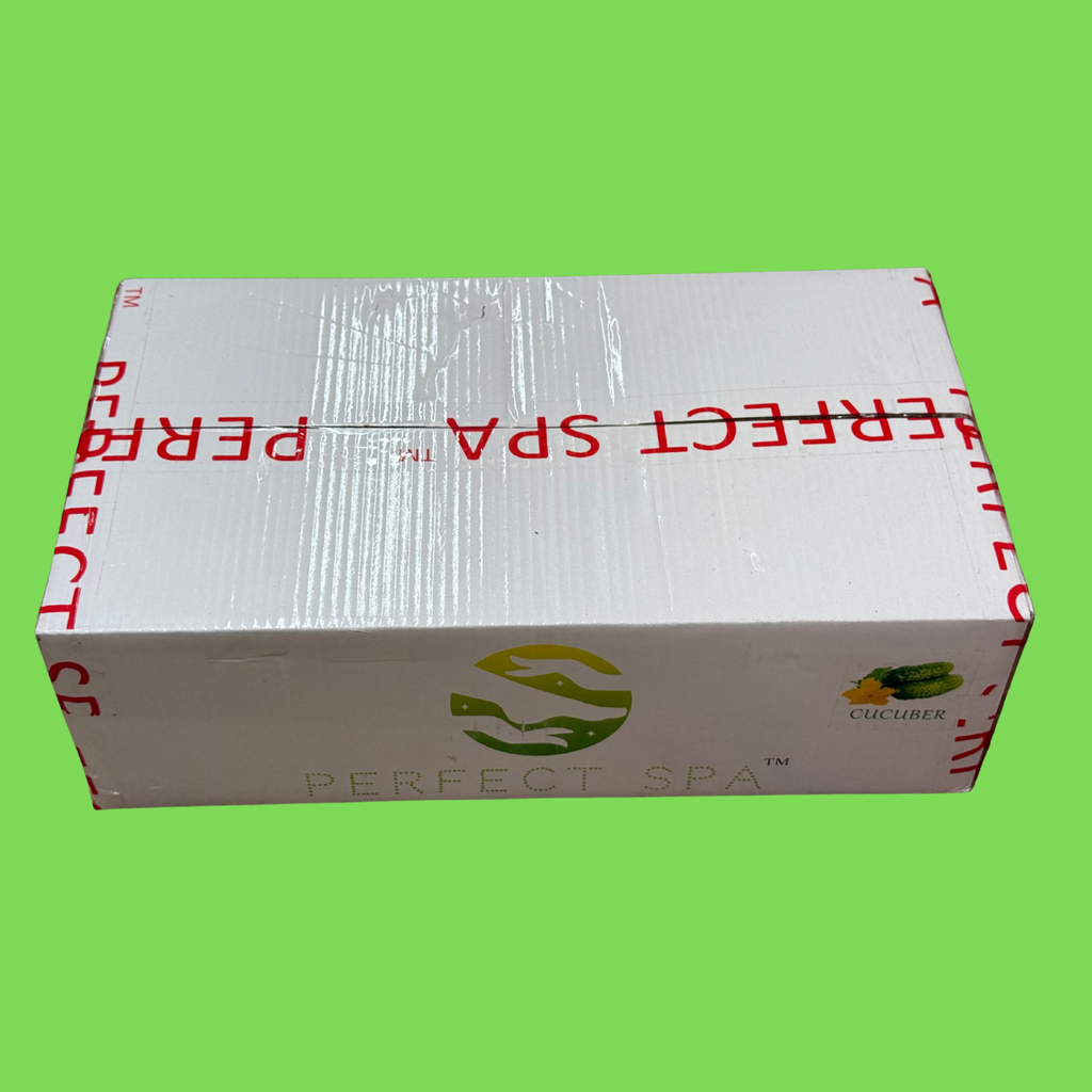 Perfect Spa Cucumber 4-Step Pedicure Kit – Box of 50 | Cooling & Refreshing Pedicure Treatment