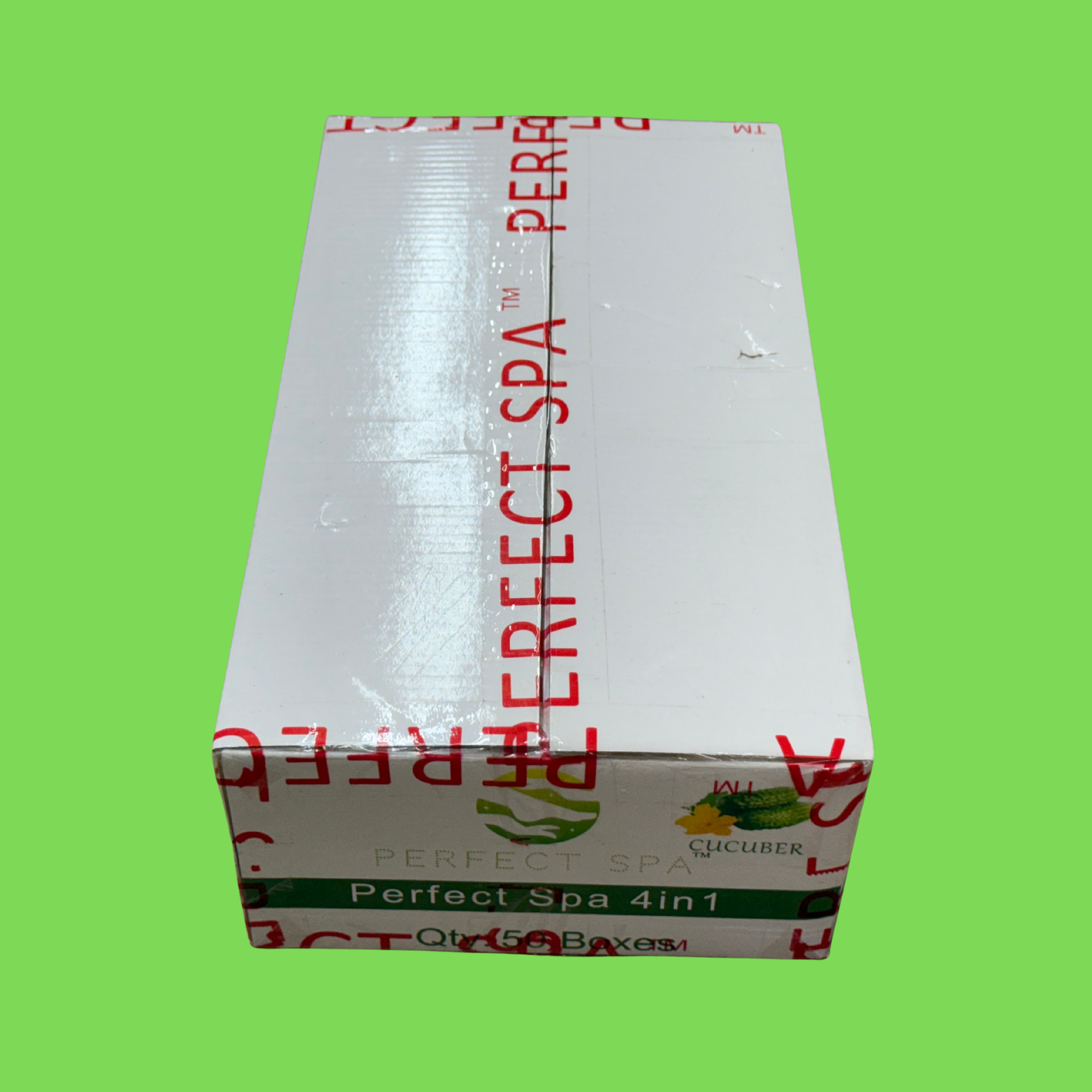 Perfect Spa Cucumber 4-Step Pedicure Kit – Box of 50 | Cooling & Refreshing Pedicure Treatment