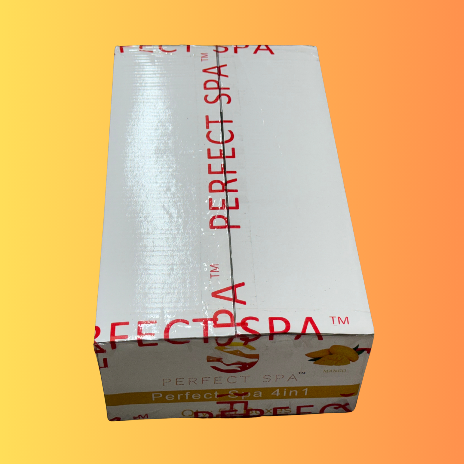 Perfect Spa Mango 4-Step Pedicure Kit – Box of 50 | Tropical Hydration Pedicure System