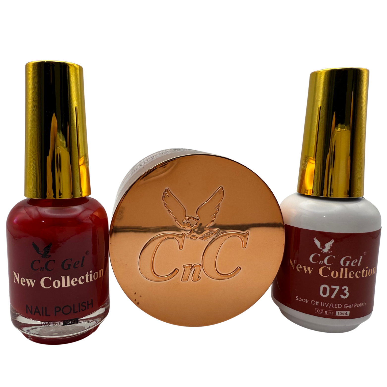 CnC Gel Color-073 New Collection 5-in-1 Gel, Nail Polish, Acrylic, Dip, Ombre