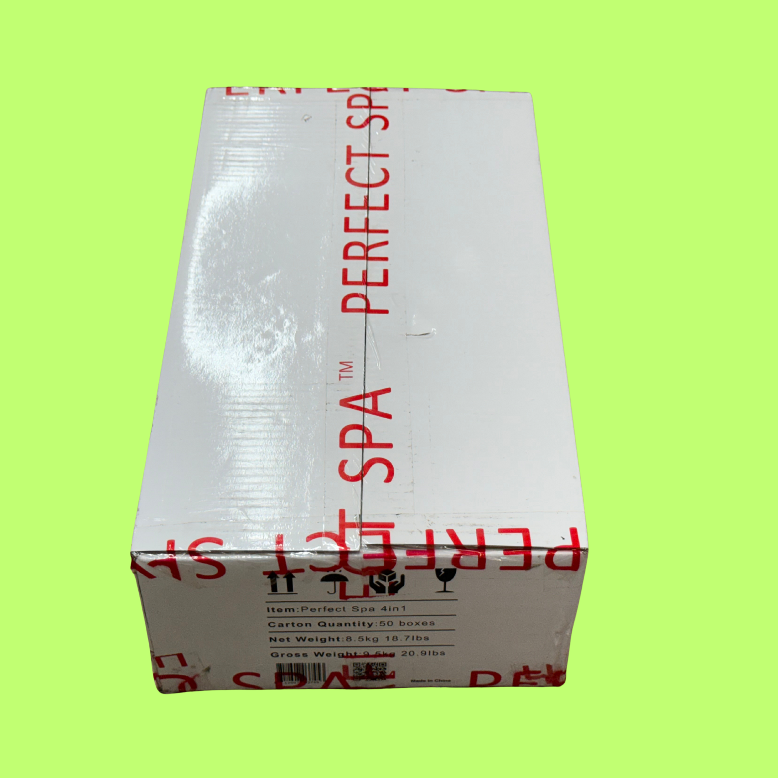 Perfect Spa Jasmine 4-Step Pedicure Kit – Box of 50 | Soft, Floral & Relaxing Pedicure