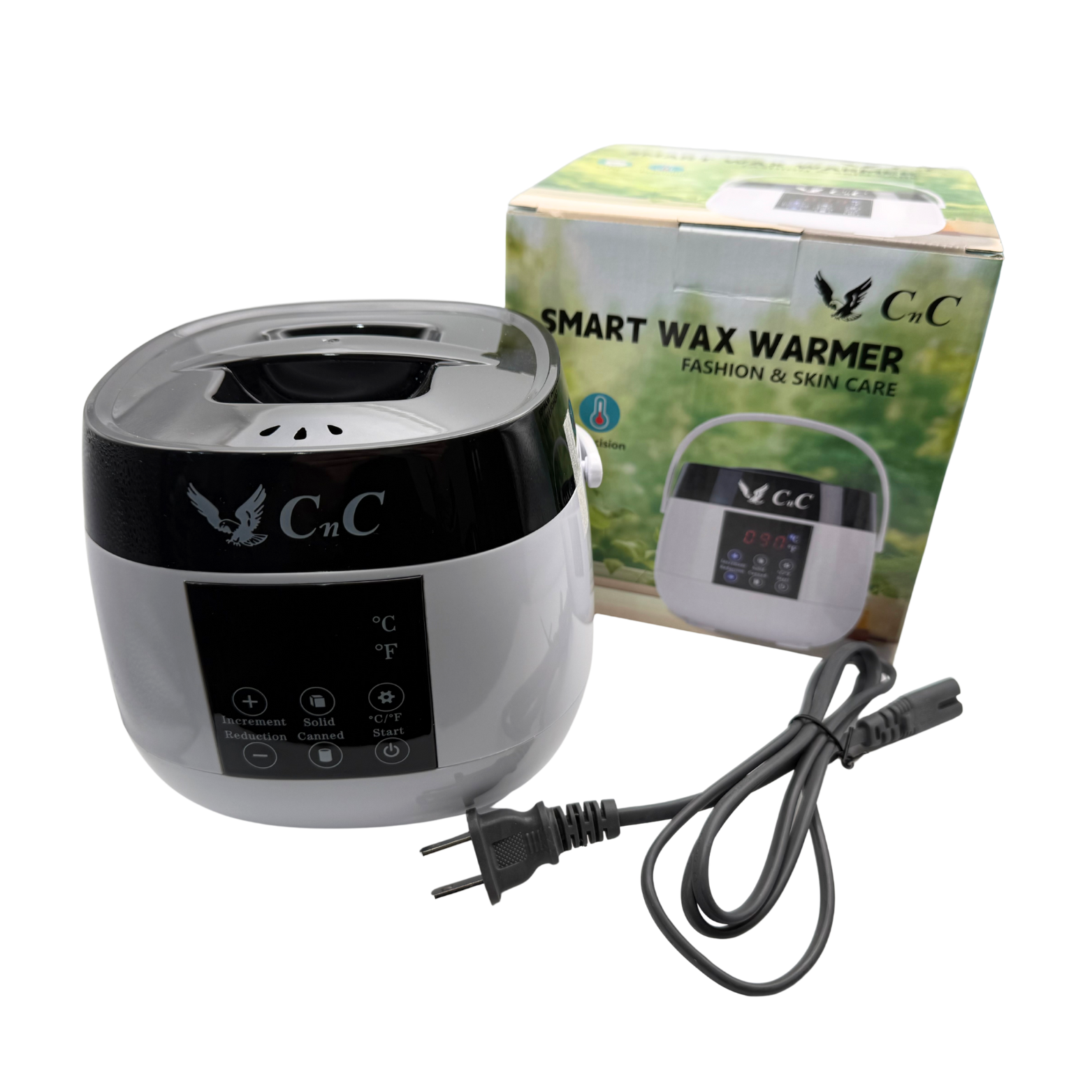 CnC Smart Digital Wax Warmer – LCD Touch Control | Fast Melt | Professional Salon Wax Heater