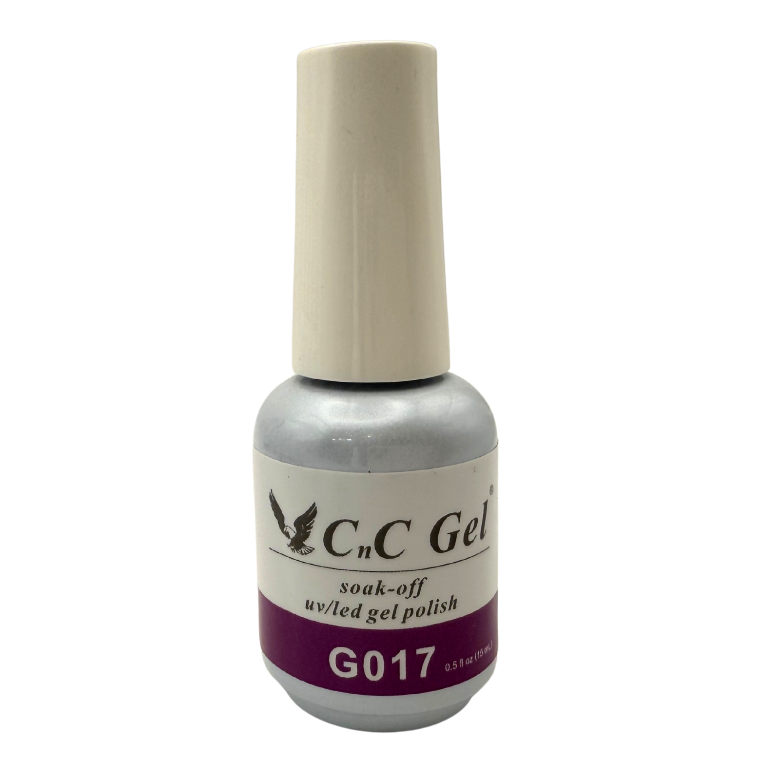CnC Gel Polish – G017 Royal Violet | 15ml Soak-Off UV/LED
