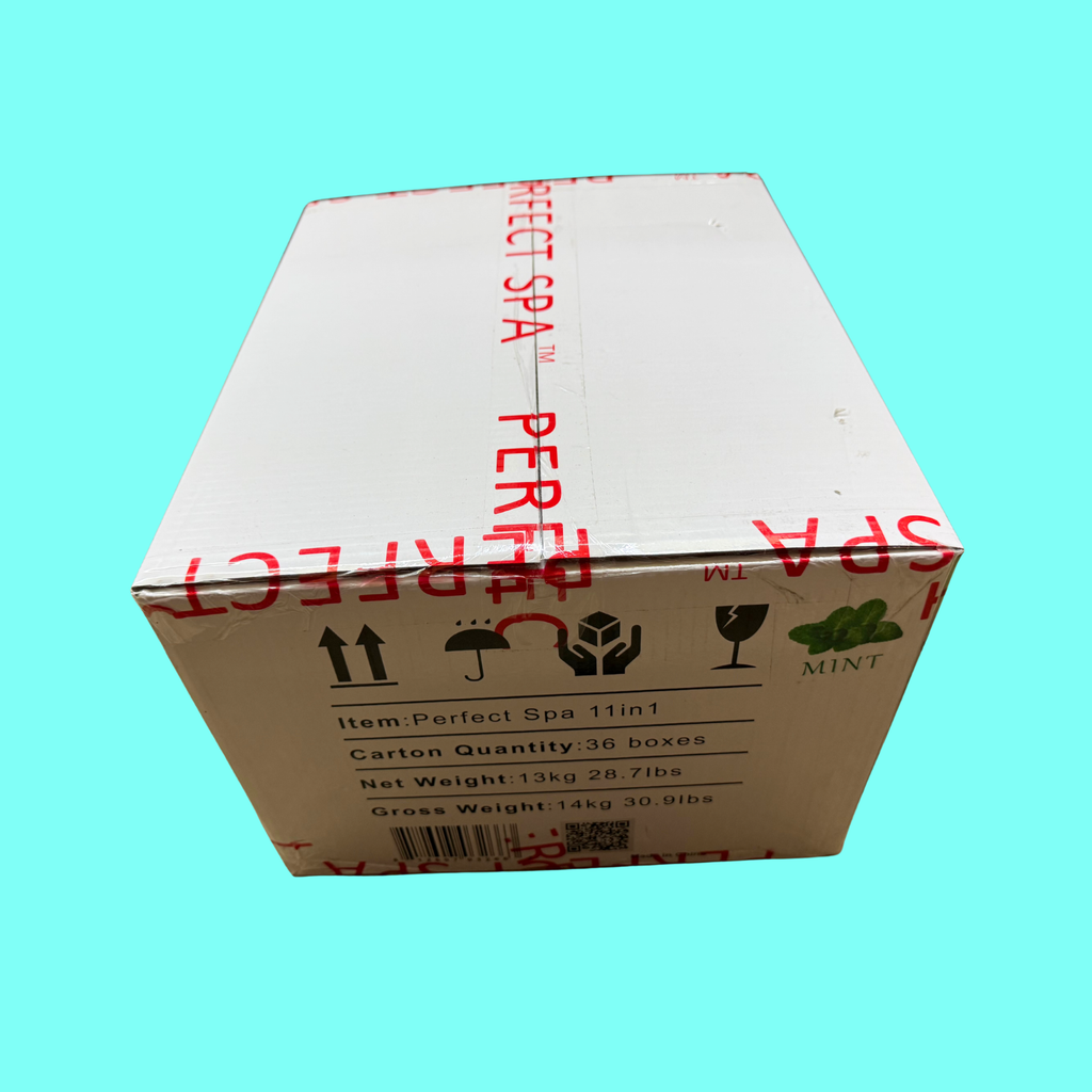 Perfect Spa Hawaii Volcano - The Kilauea Volcano Mint 11-in-1 Pedicure Kit – Box of 36 | Invigorating Cooling Bubble Spa