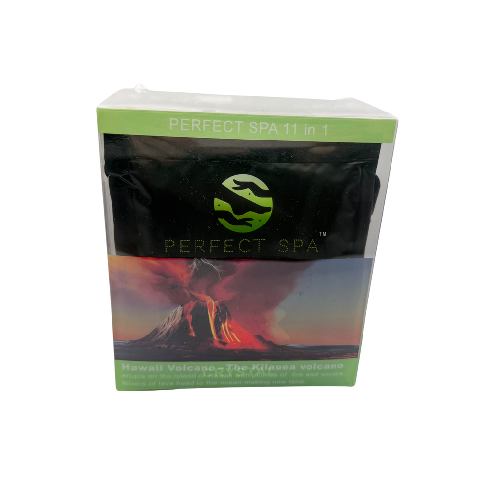 Perfect Spa Hawaii Volcano - The Kilauea Volcano Jasmine 11-in-1 Pedicure Kit – Box of 36 | Soft Floral & Relaxing Bubble Spa