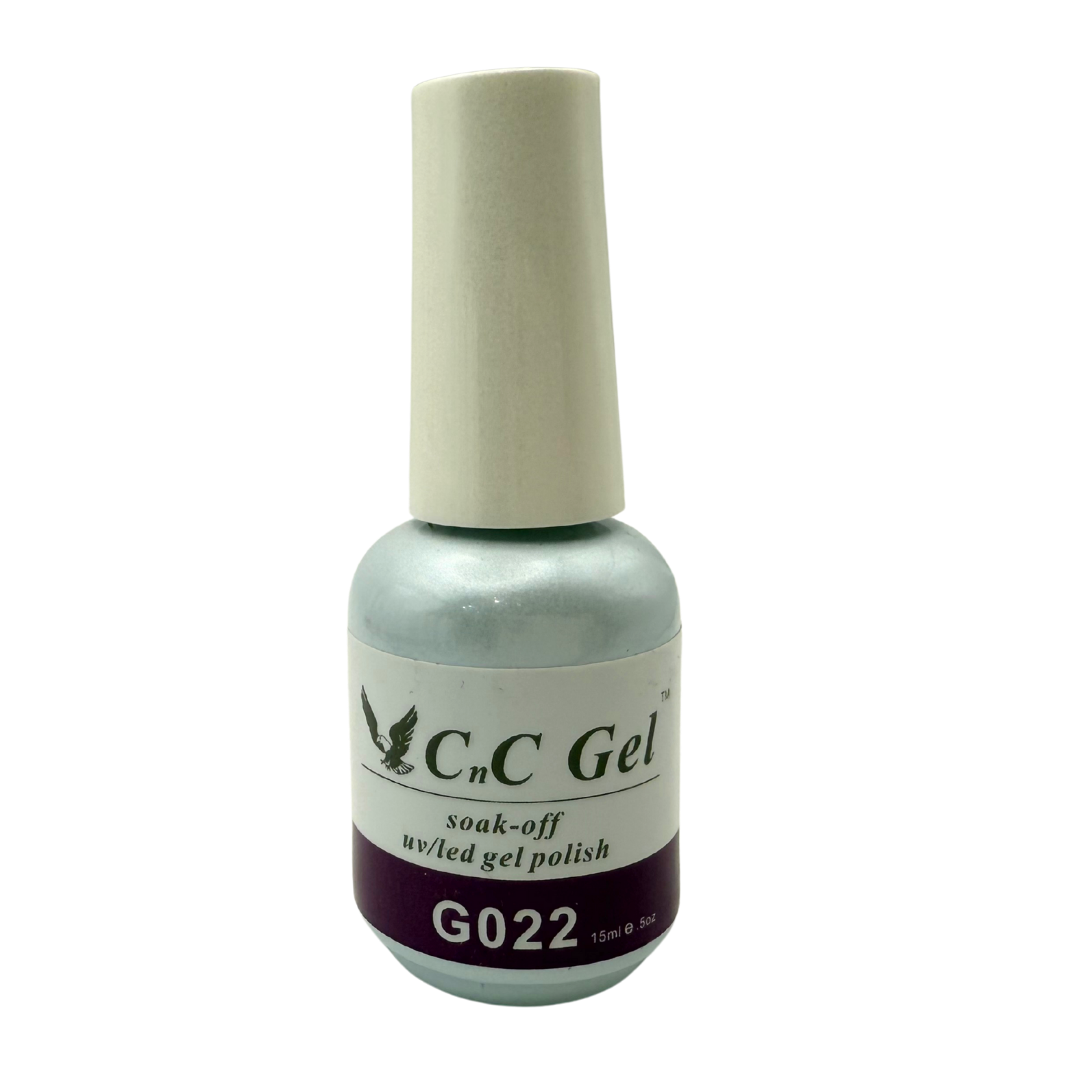 CnC Gel Polish – G022 Deep Plum | 15ml Soak-Off UV/LED