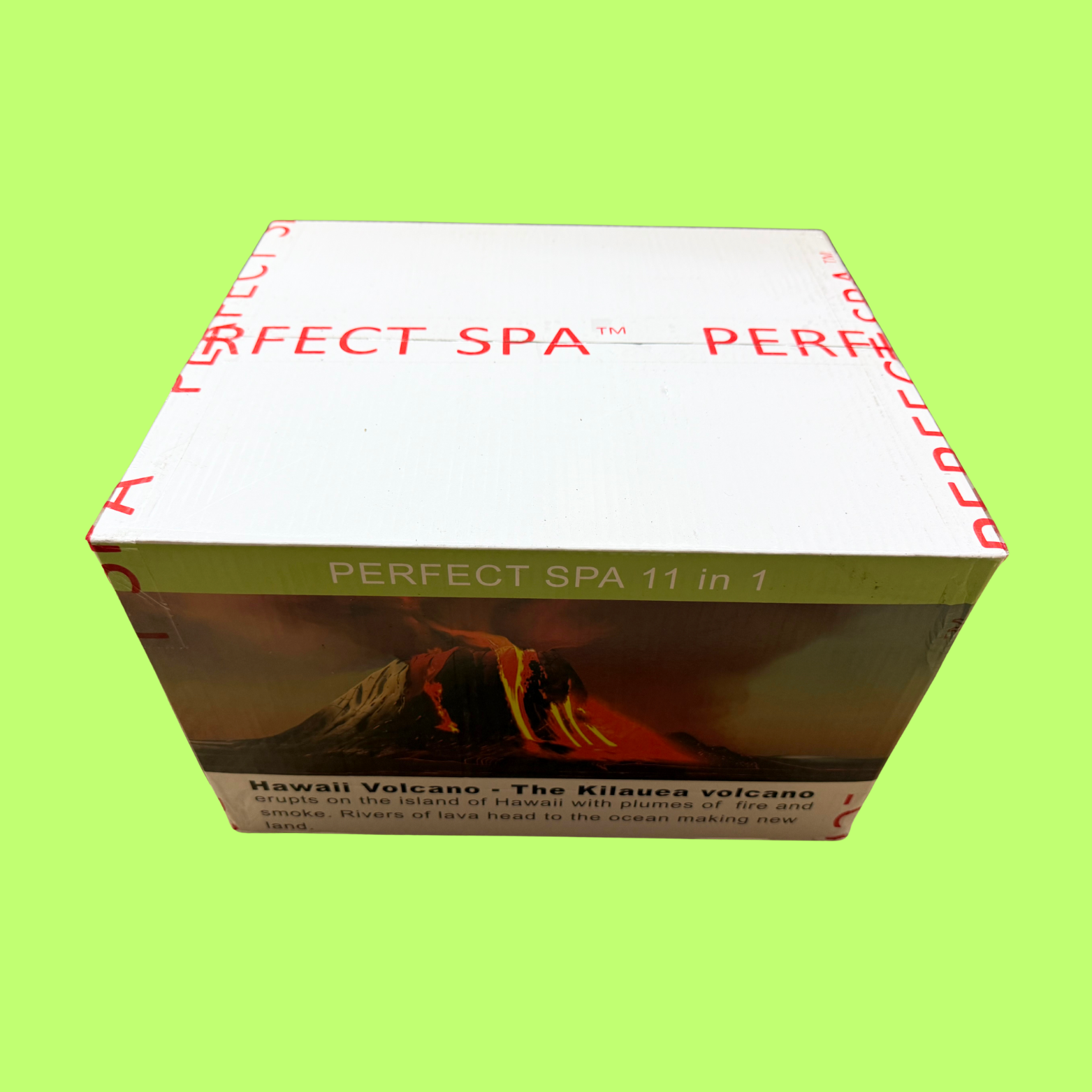 Perfect Spa Hawaii Volcano - The Kilauea Volcano Jasmine 11-in-1 Pedicure Kit – Box of 36 | Soft Floral & Relaxing Bubble Spa