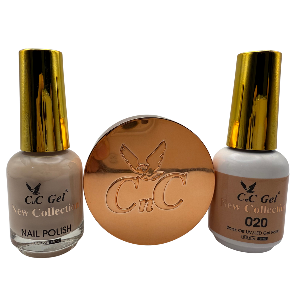 CnC Gel Color-020 New Collection 5-in-1 Gel, Nail Polish, Acrylic, Dip, Ombre
