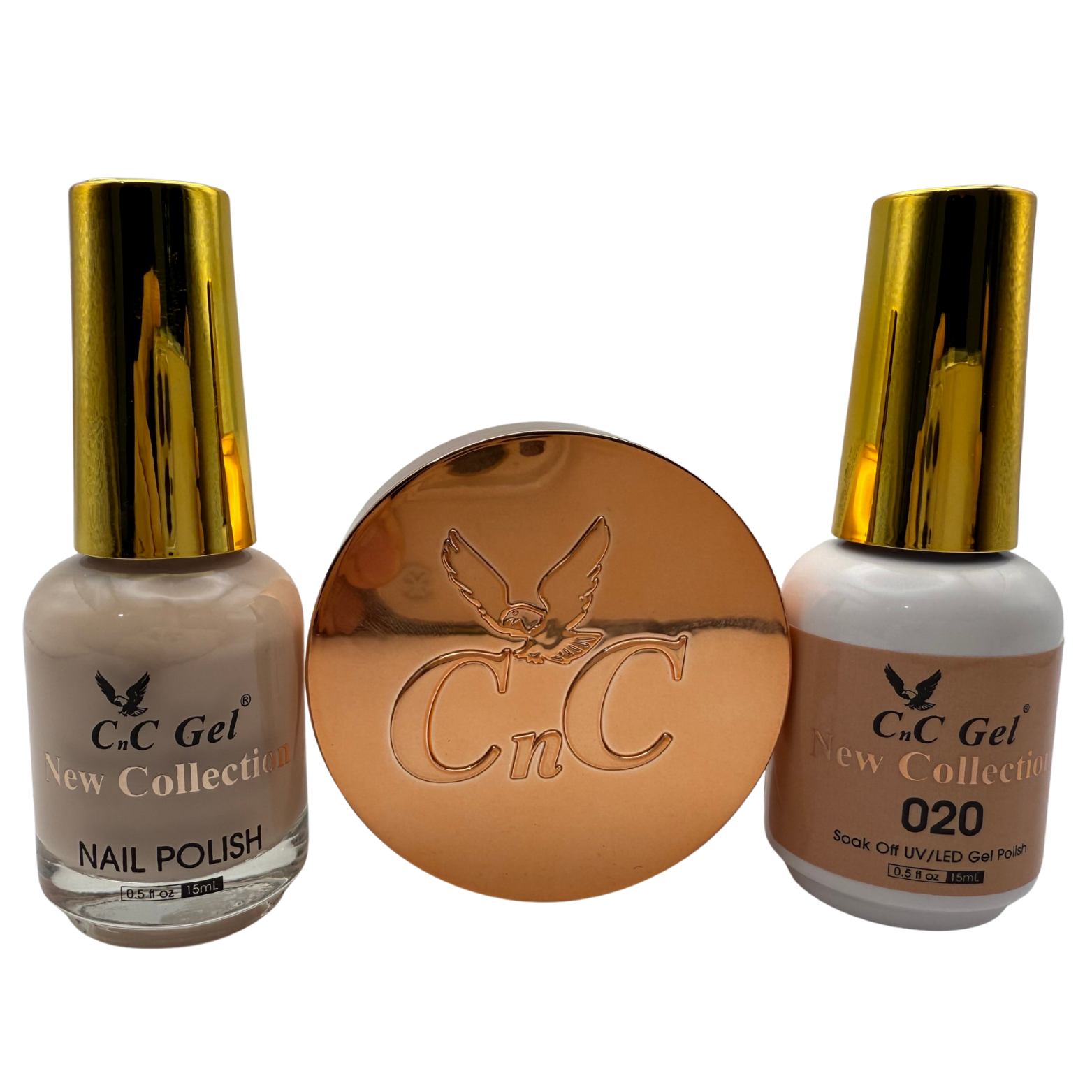 CnC Gel Color-020 New Collection 5-in-1 Gel, Nail Polish, Acrylic, Dip, Ombre