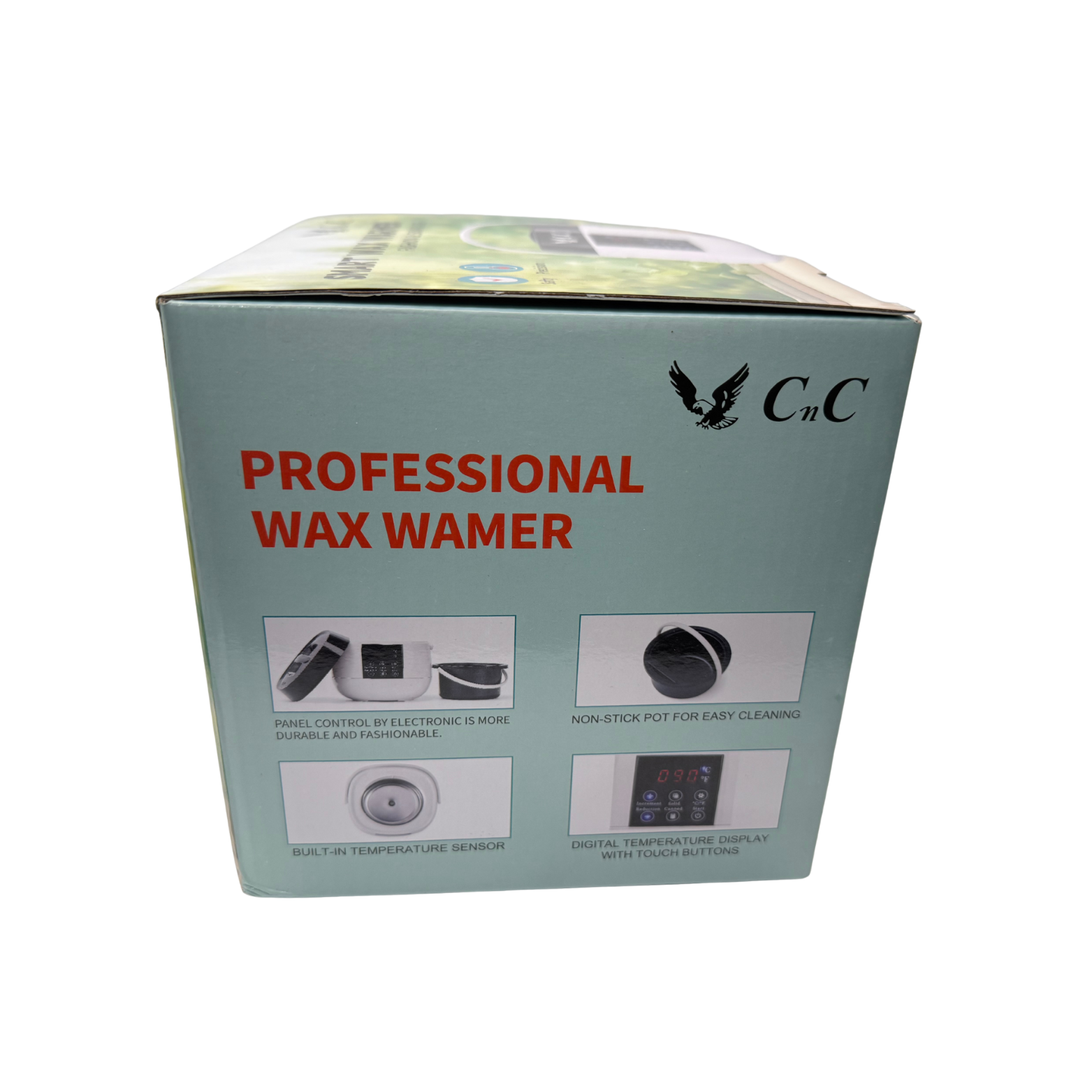 CnC Smart Digital Wax Warmer – LCD Touch Control | Fast Melt | Professional Salon Wax Heater