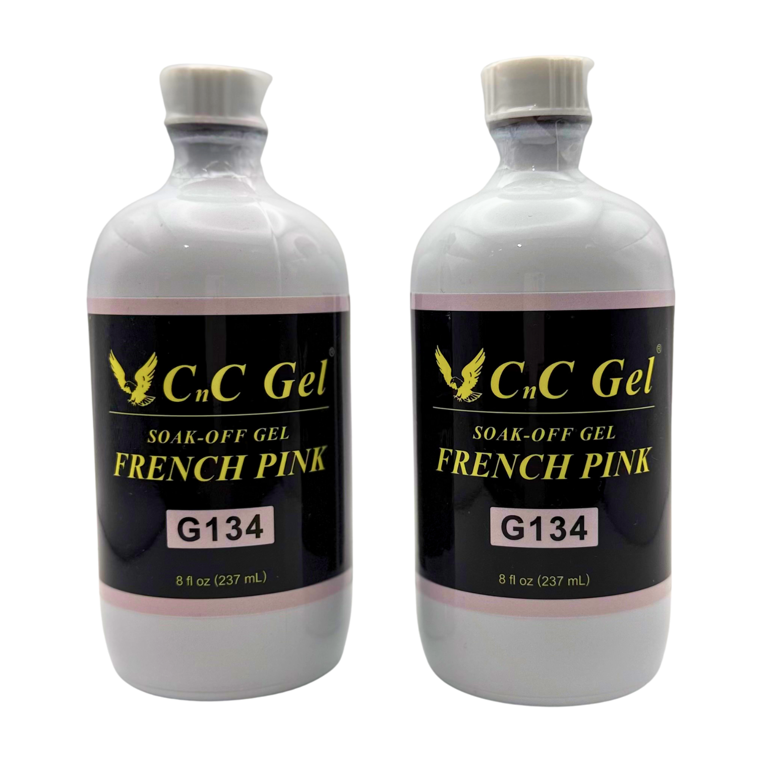 CnC Gel French Pink (G134) - Soak-Off Gel - 8oz + 1 Free 8oz Bottle