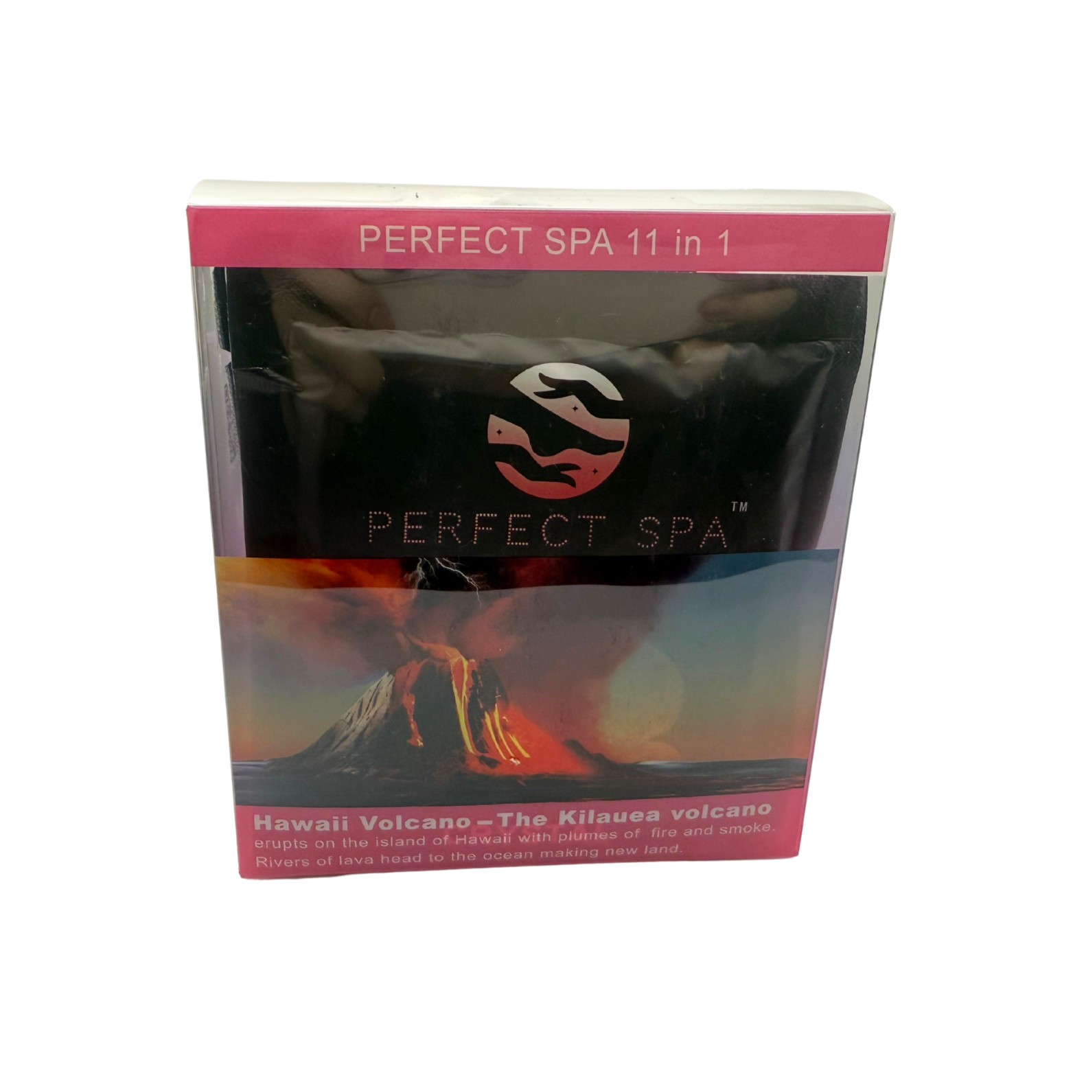 Perfect Spa Hawaii Volcano - The Kilauea Volcano Pearl 11-in-1 Pedicure Kit – Box of 36 | Brightening & Rejuvenating Bubble Spa