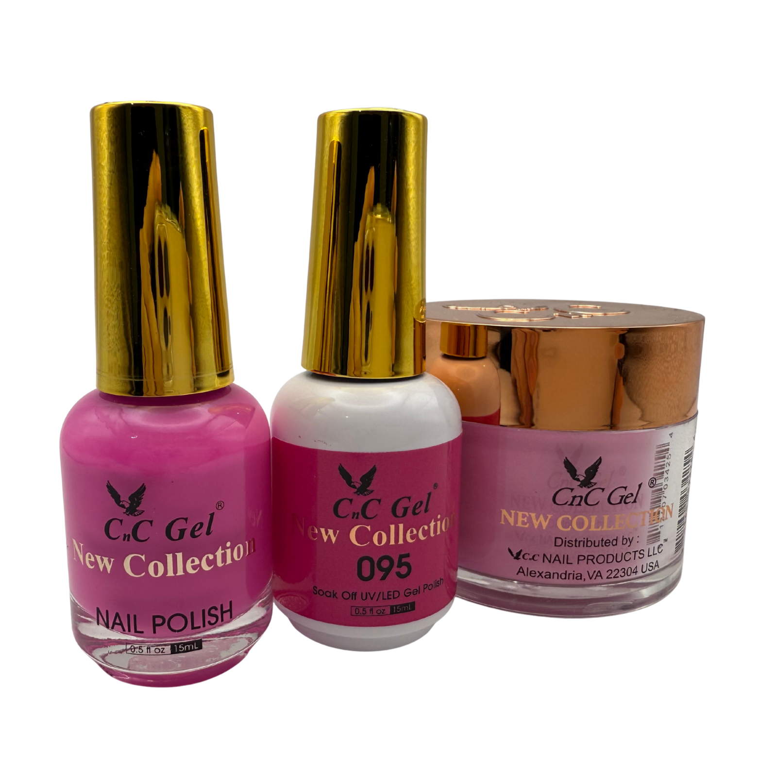 CnC Gel Color-095 New Collection 5-in-1 Gel, Nail Polish, Acrylic, Dip, Ombre