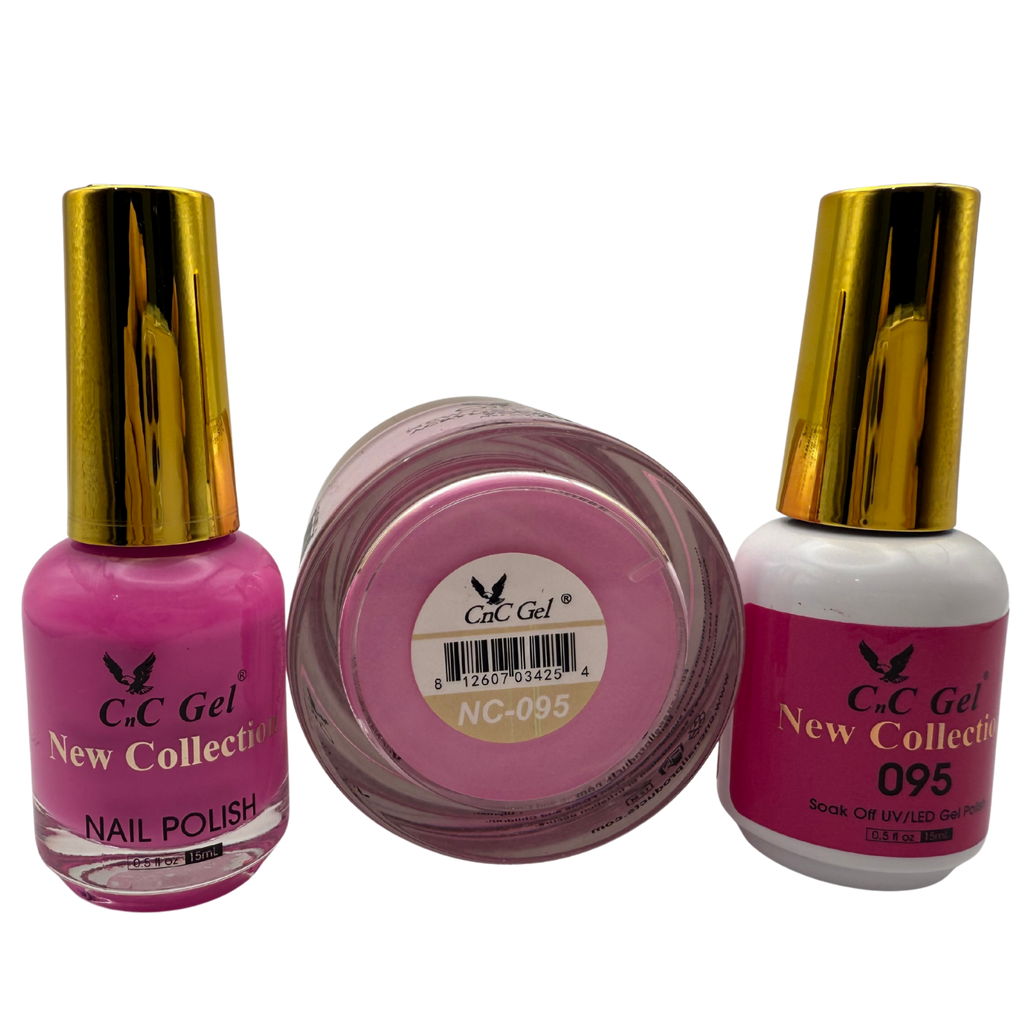 CnC Gel Color-095 New Collection 5-in-1 Gel, Nail Polish, Acrylic, Dip, Ombre