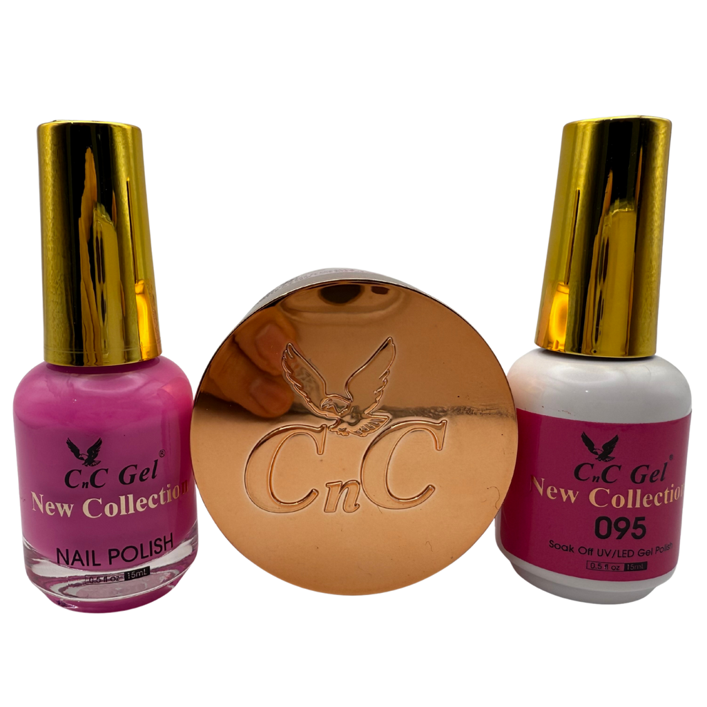 CnC Gel Color-095 New Collection 5-in-1 Gel, Nail Polish, Acrylic, Dip, Ombre