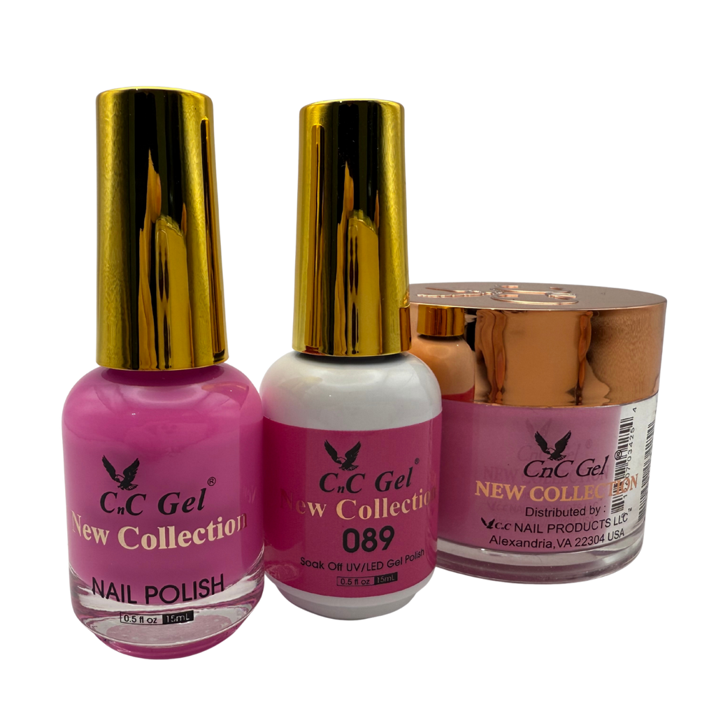 CnC Gel Color-089 New Collection 5-in-1 Gel, Nail Polish, Acrylic, Dip, Ombre