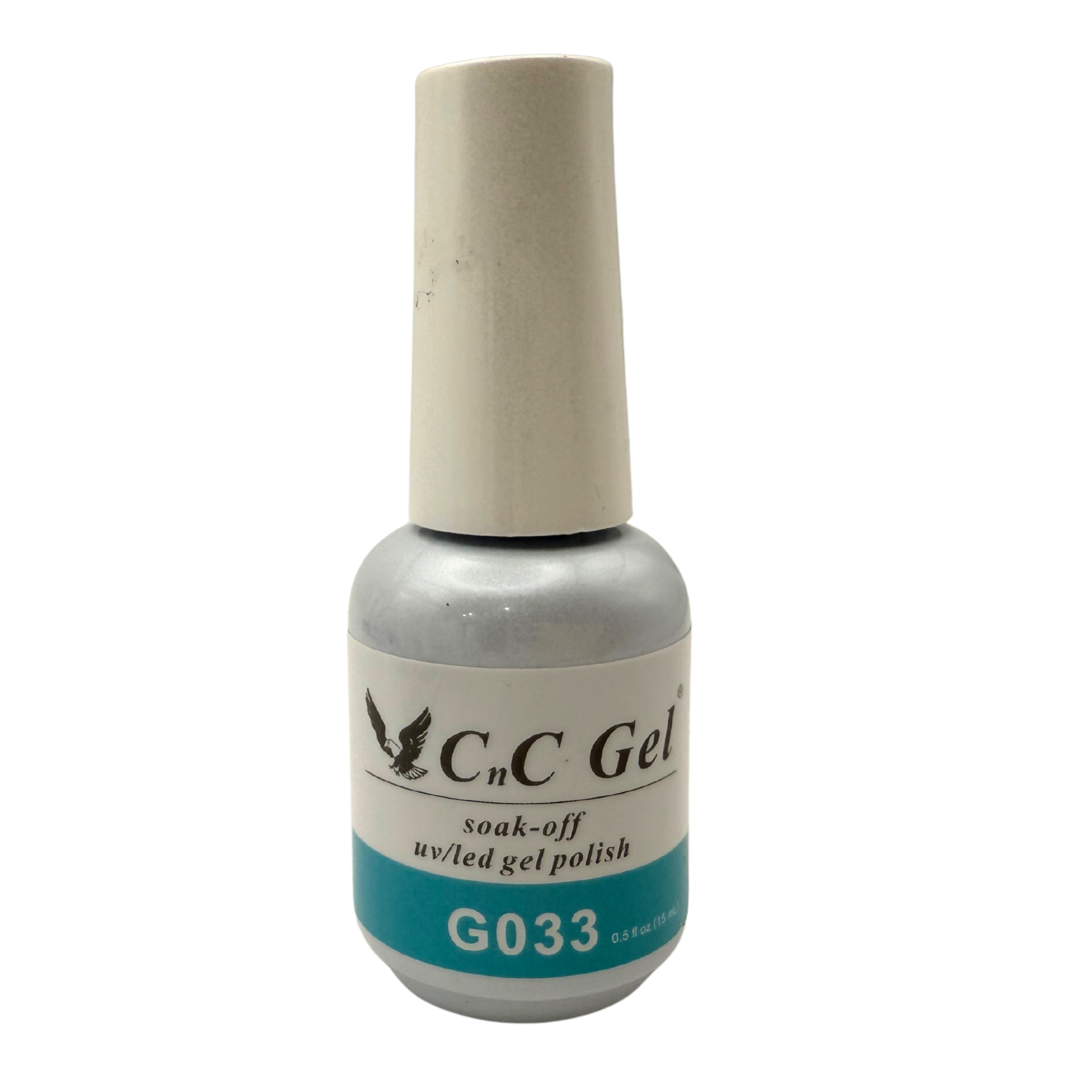CnC Gel Polish – G033 Ocean Teal | 15ml Soak-Off UV/LED