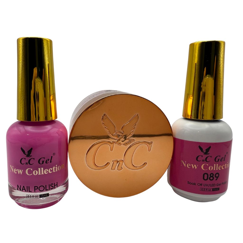 CnC Gel Color-089 New Collection 5-in-1 Gel, Nail Polish, Acrylic, Dip, Ombre