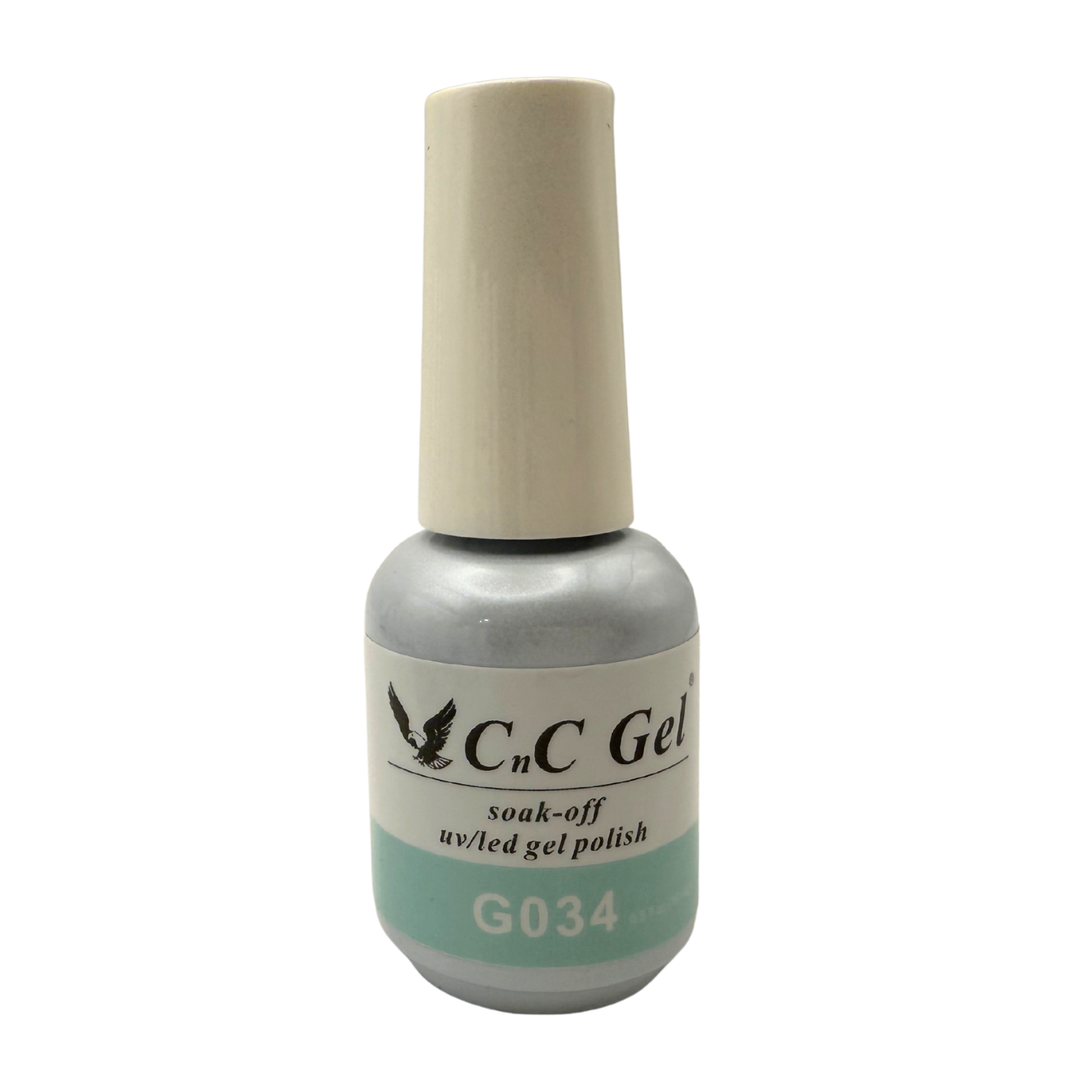 CnC Gel Polish – G034 Mint Breeze | 15ml Soak-Off UV/LED