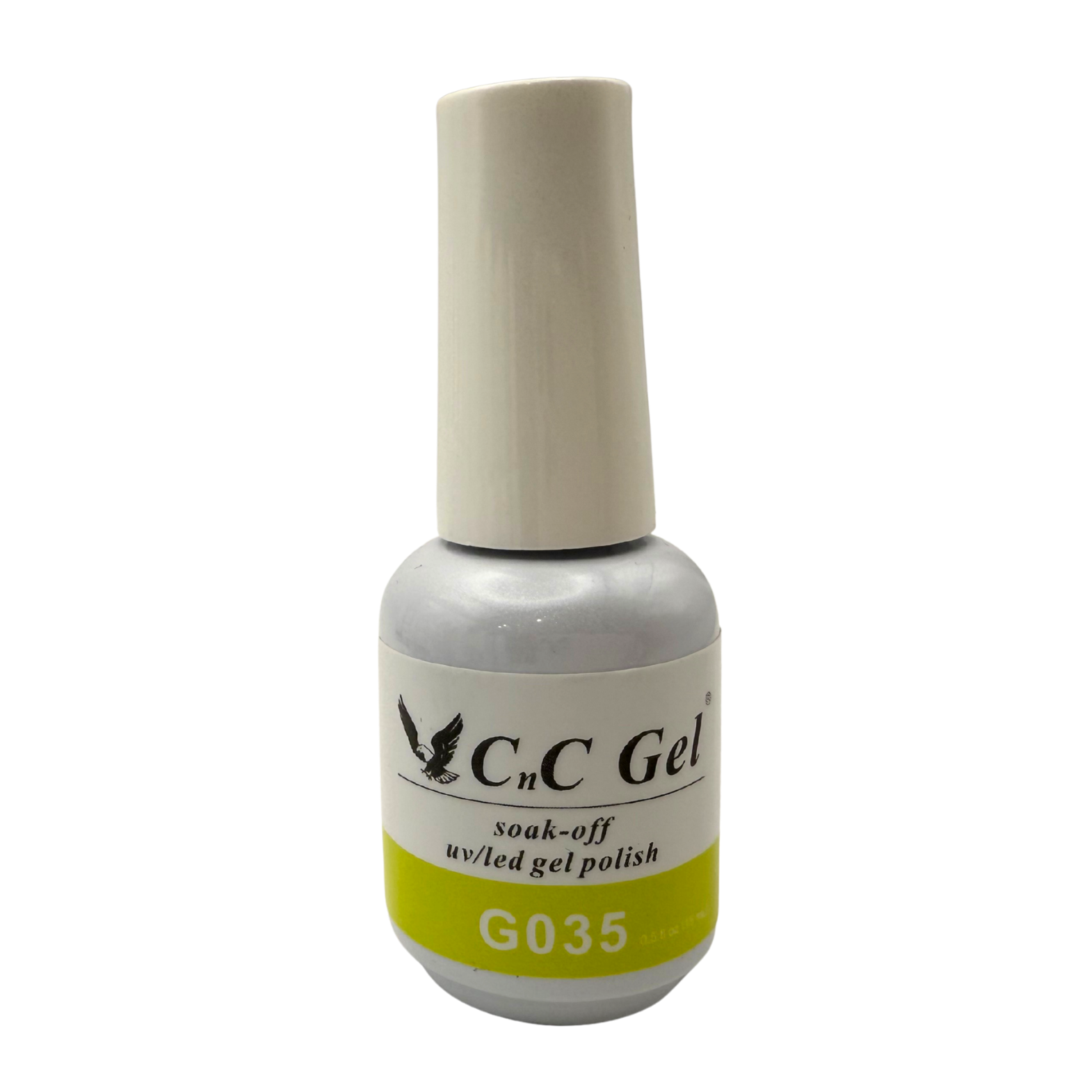 CnC Gel Polish – G035 Neon Lime | 15ml Soak-Off UV/LED