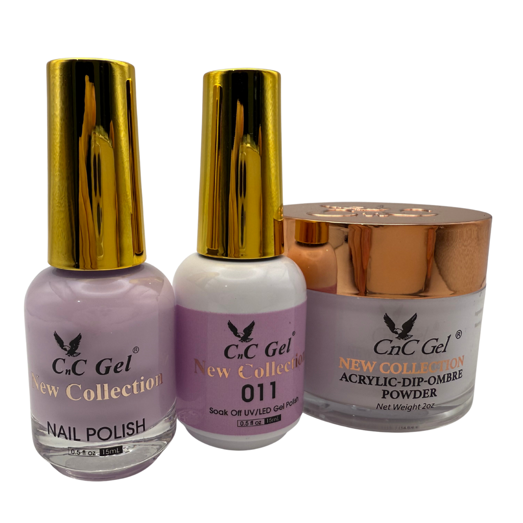 CnC Gel Color-011 New Collection 5-in-1 Gel, Nail Polish, Acrylic, Dip, Ombre