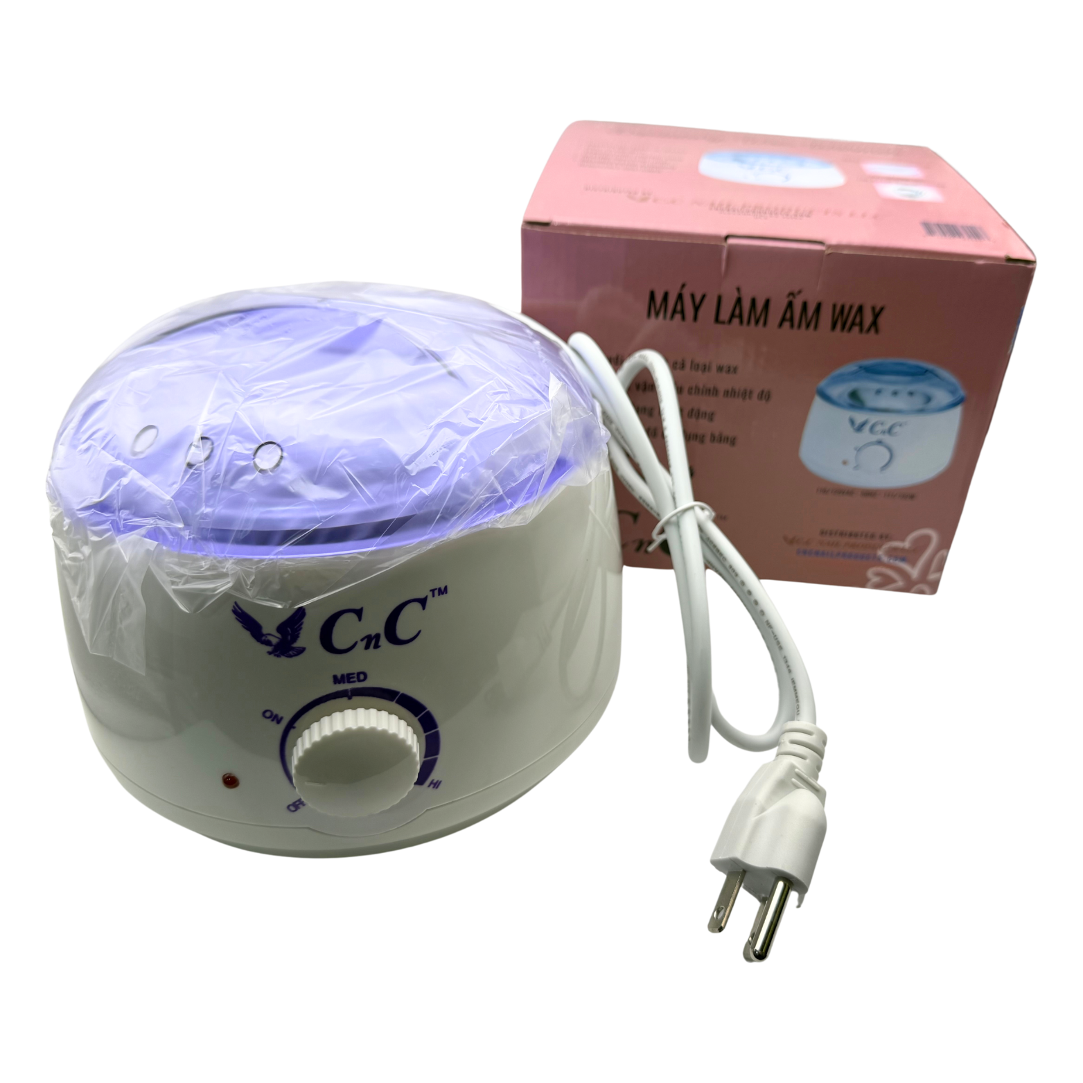 CnC Classic Wax Warmer – Adjustable Dial | 360° Heating Coil | Professional & Home Use