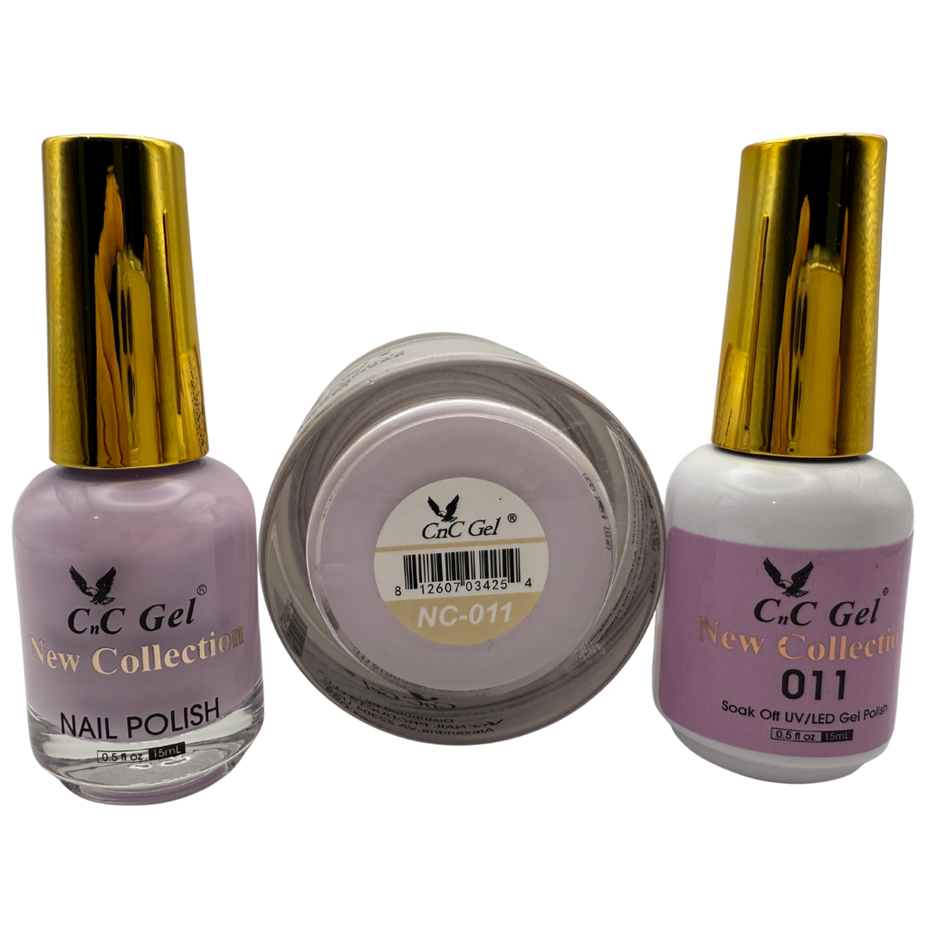 CnC Gel Color-011 New Collection 5-in-1 Gel, Nail Polish, Acrylic, Dip, Ombre