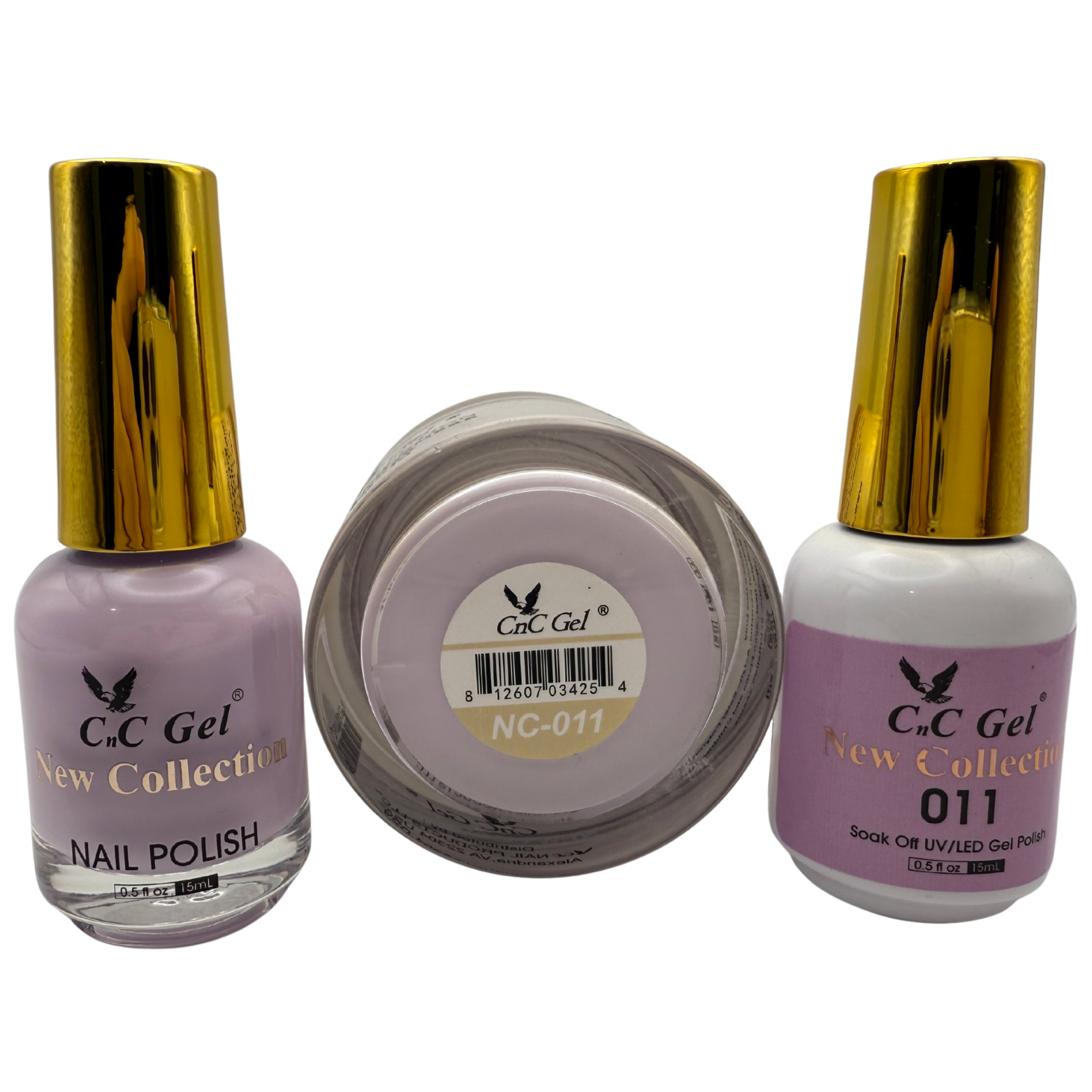 CnC Gel Color-011 New Collection 5-in-1 Gel, Nail Polish, Acrylic, Dip, Ombre