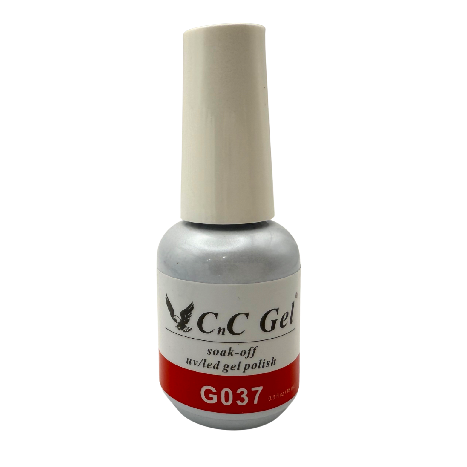 CnC Gel Polish – G037 Classic Red | 15ml Soak-Off UV/LED