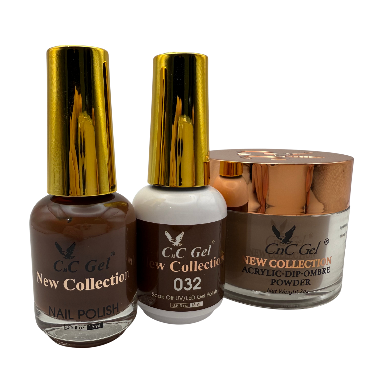 CnC Gel Color-032 New Collection 5-in-1 Gel, Nail Polish, Acrylic, Dip, Ombre