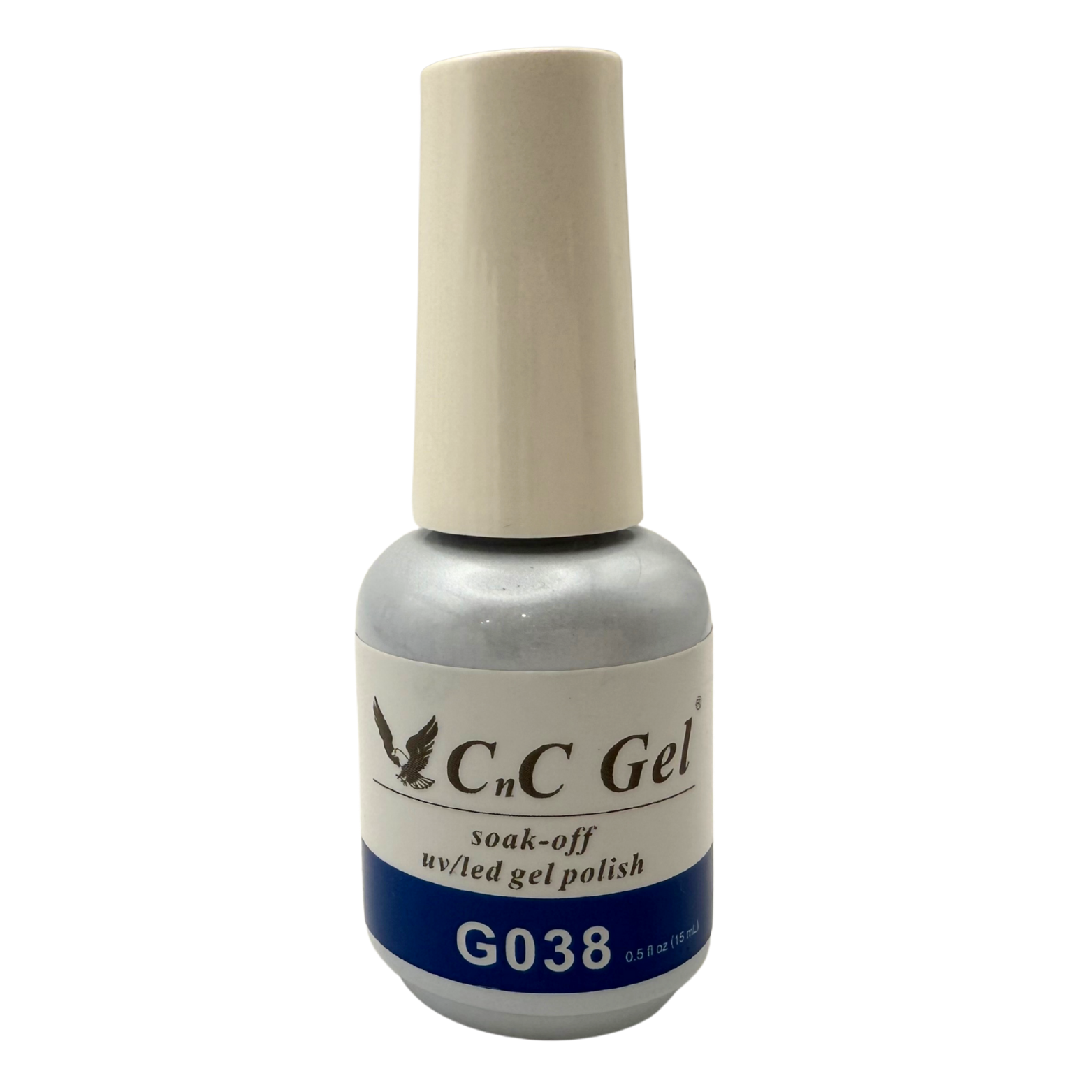CnC Gel Polish – G038 Royal Blue | 15ml Soak-Off UV/LED