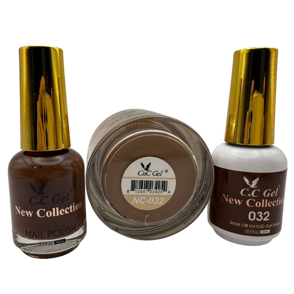 CnC Gel Color-032 New Collection 5-in-1 Gel, Nail Polish, Acrylic, Dip, Ombre