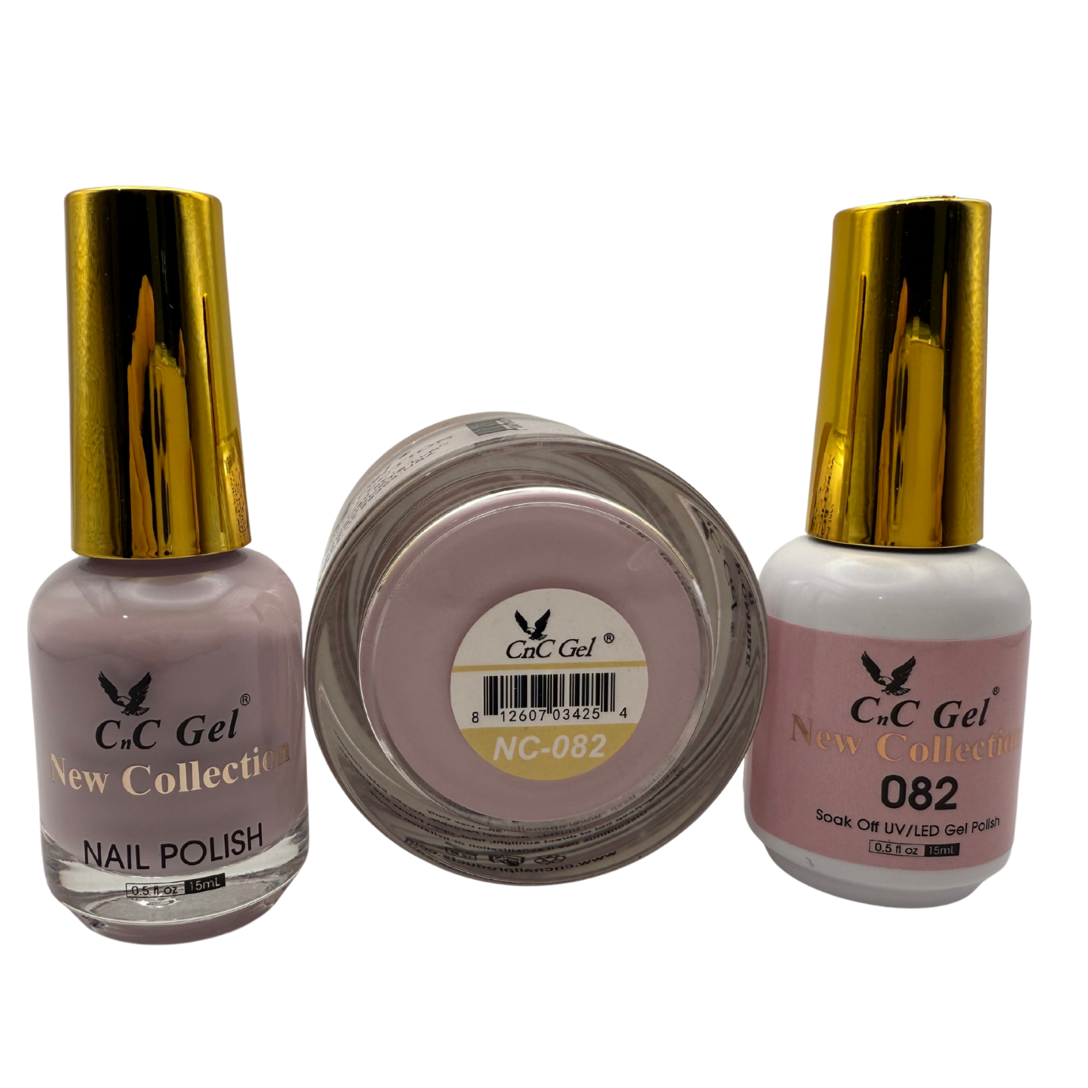 CnC Gel Color-082 New Collection 5-in-1 Gel, Nail Polish, Acrylic, Dip, Ombre