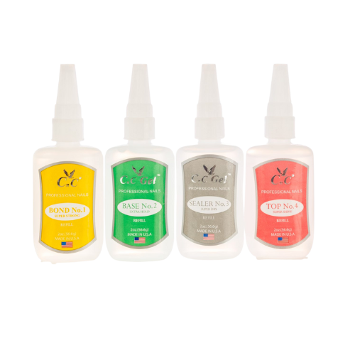 CnC Gel Refill Bold-Base-Sealer-Top