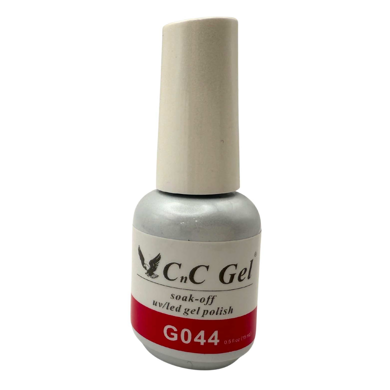 CnC Gel Polish – G044 Fire Red | 15ml Soak-Off UV/LED