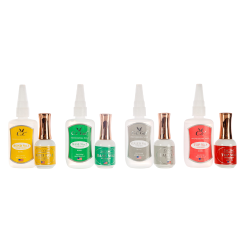 CnC Gel Refill Bold-Base-Sealer-Top