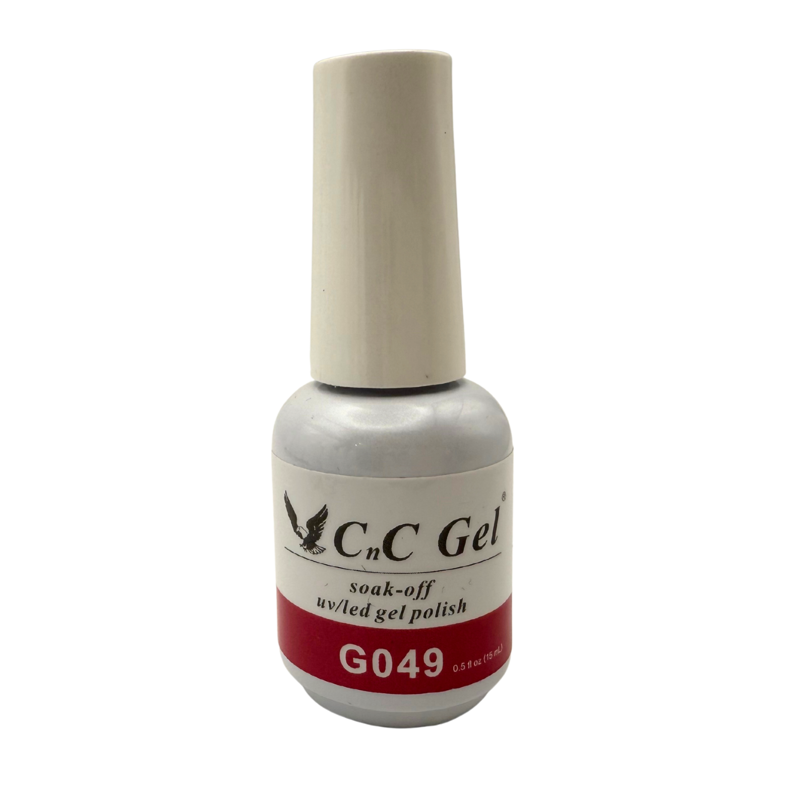 CnC Gel Polish – G049 Poppy Red | 15ml Soak-Off UV/LED