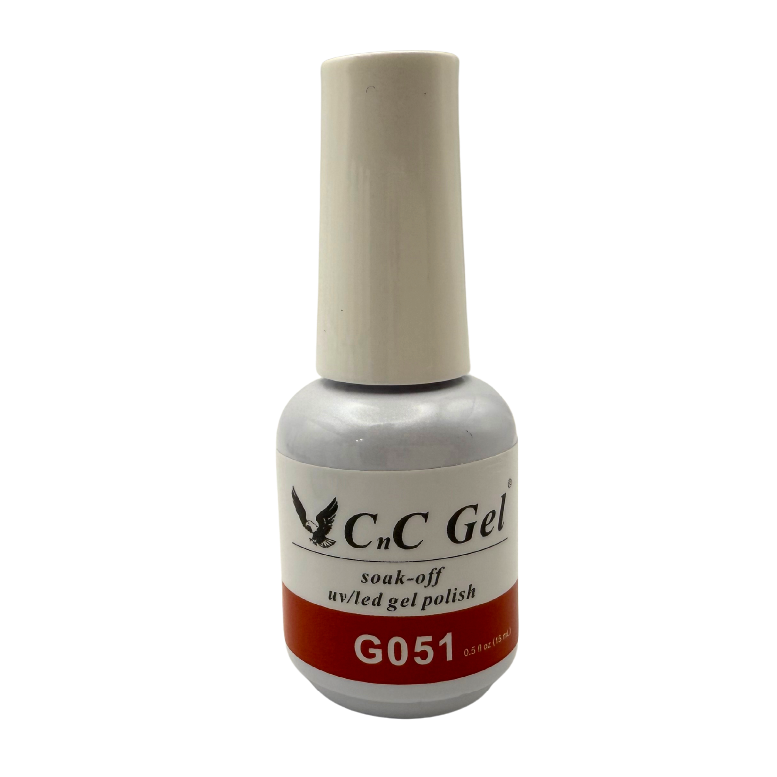 CnC Gel Polish – G051 Sunset Coral | 15ml Soak-Off UV/LED