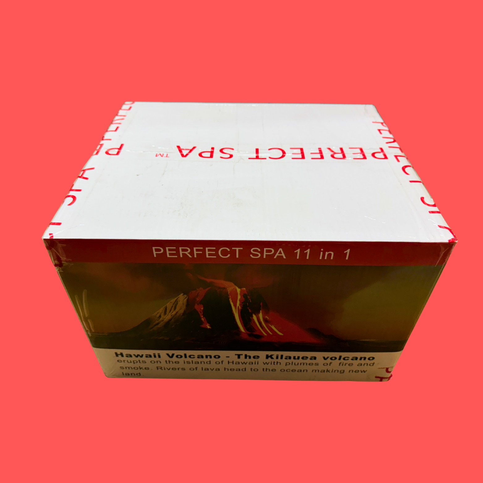 Perfect Spa Hawaii Volcano - The Kilauea Volcano Pomegranate 11-in-1 Pedicure Kit – Box of 36 | Revitalizing & Antioxidant Bubble Spa